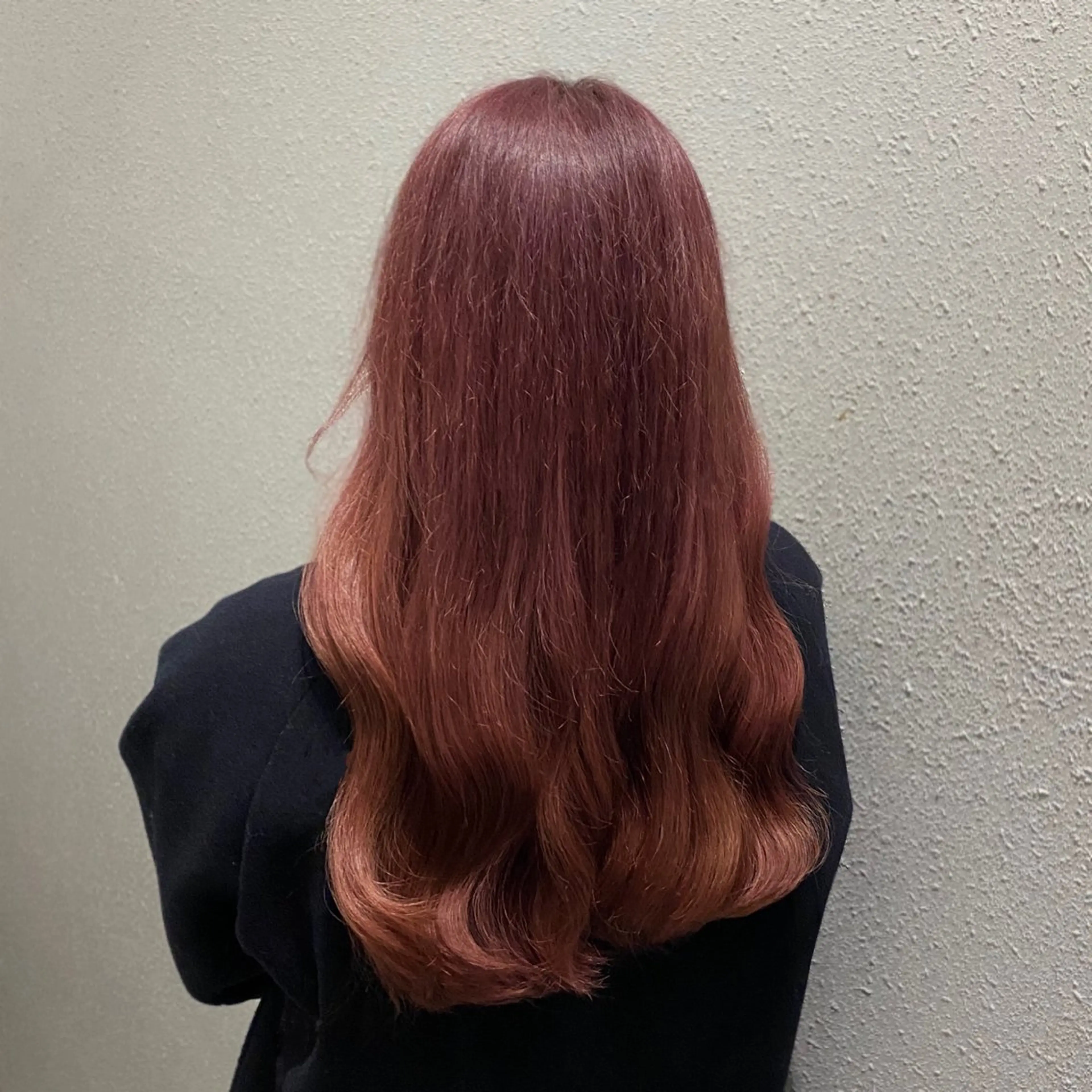 カラー ヘアカラー トリートメント RINA🦋 【韓国風/艶髪】のヘアスタイル