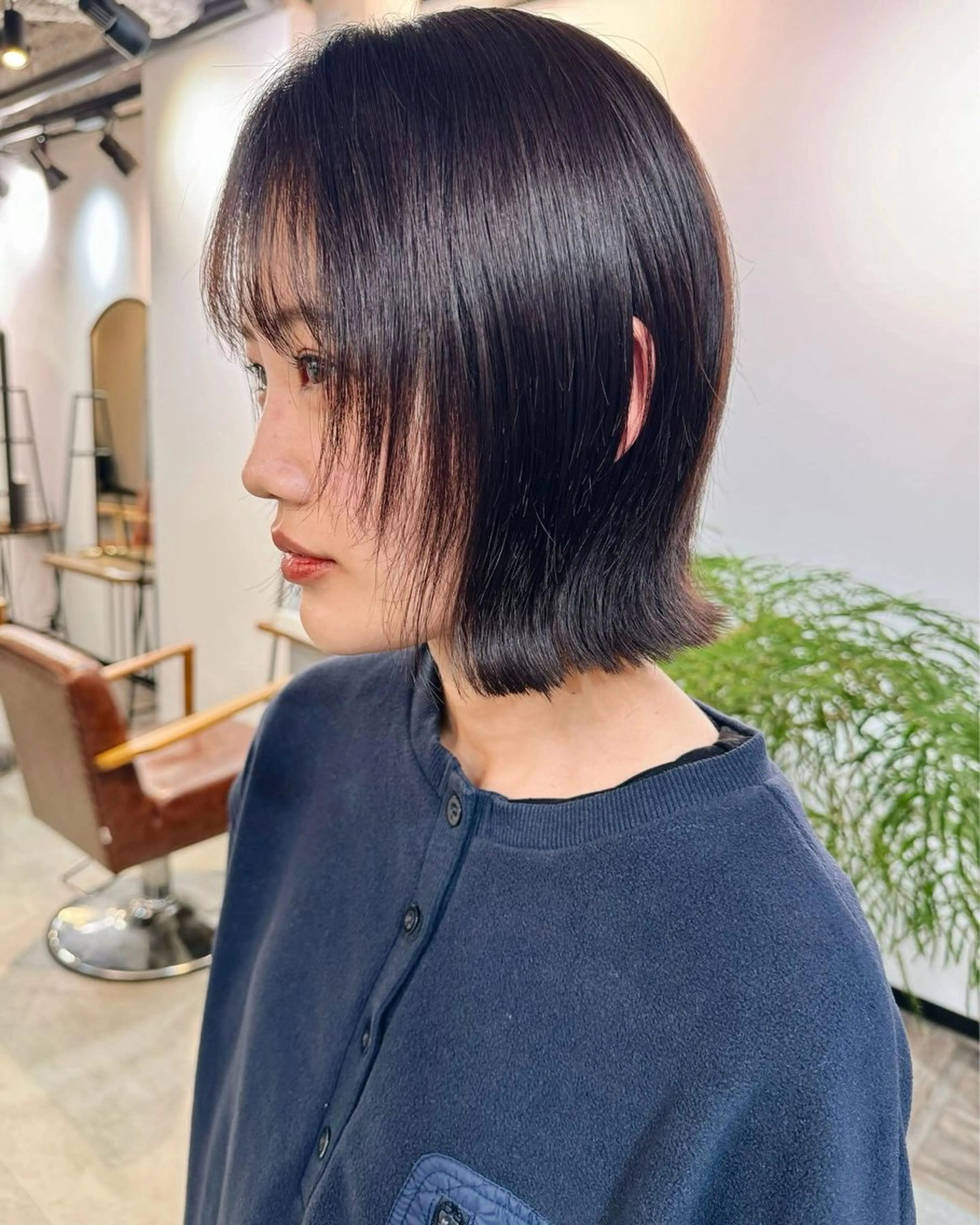 ミディアム ボブ 外ハネヘア hair&make   rite所属・小野田 航己のヘアスタイル