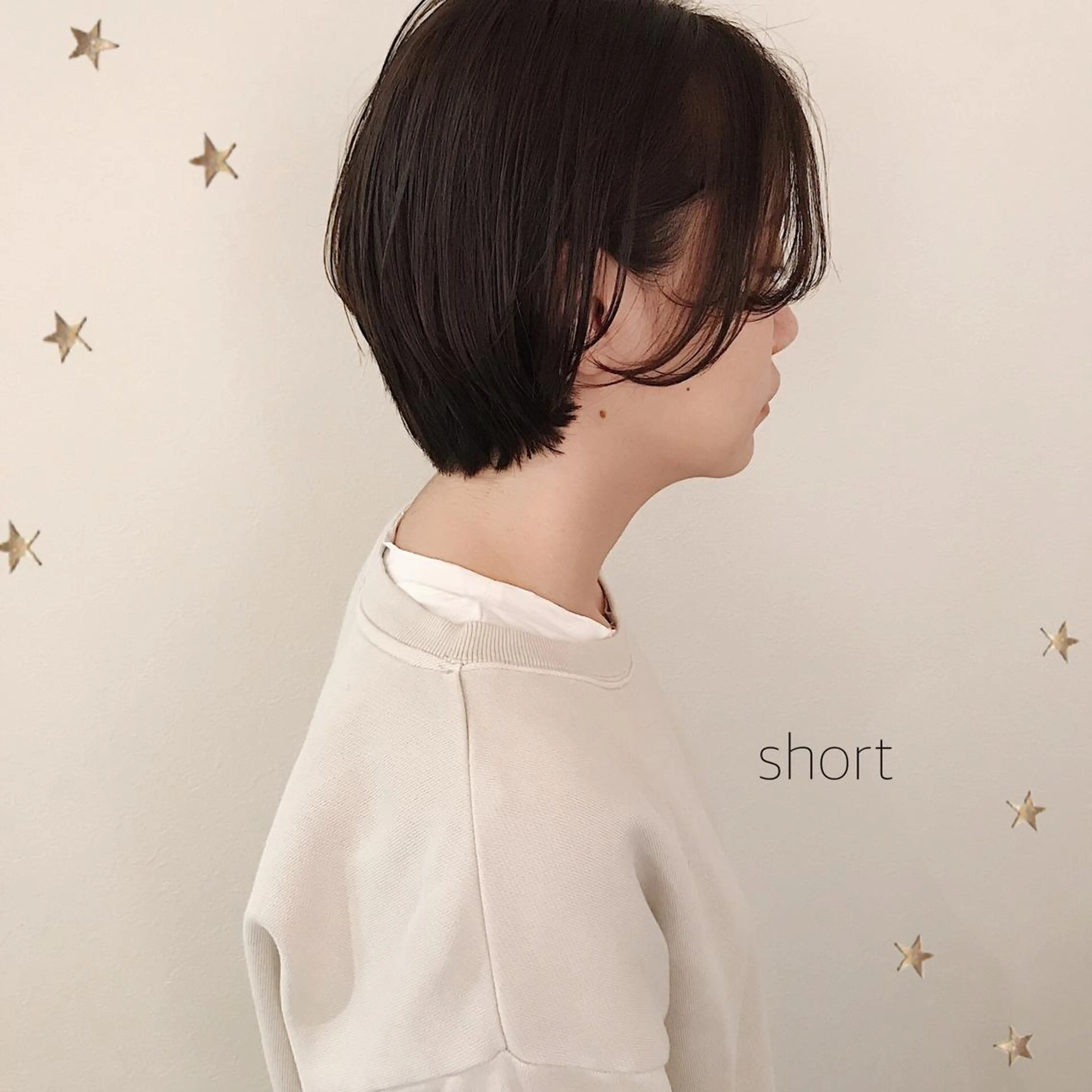 ショート カラー カット ヘアカラー 市川 千夏のヘアスタイル