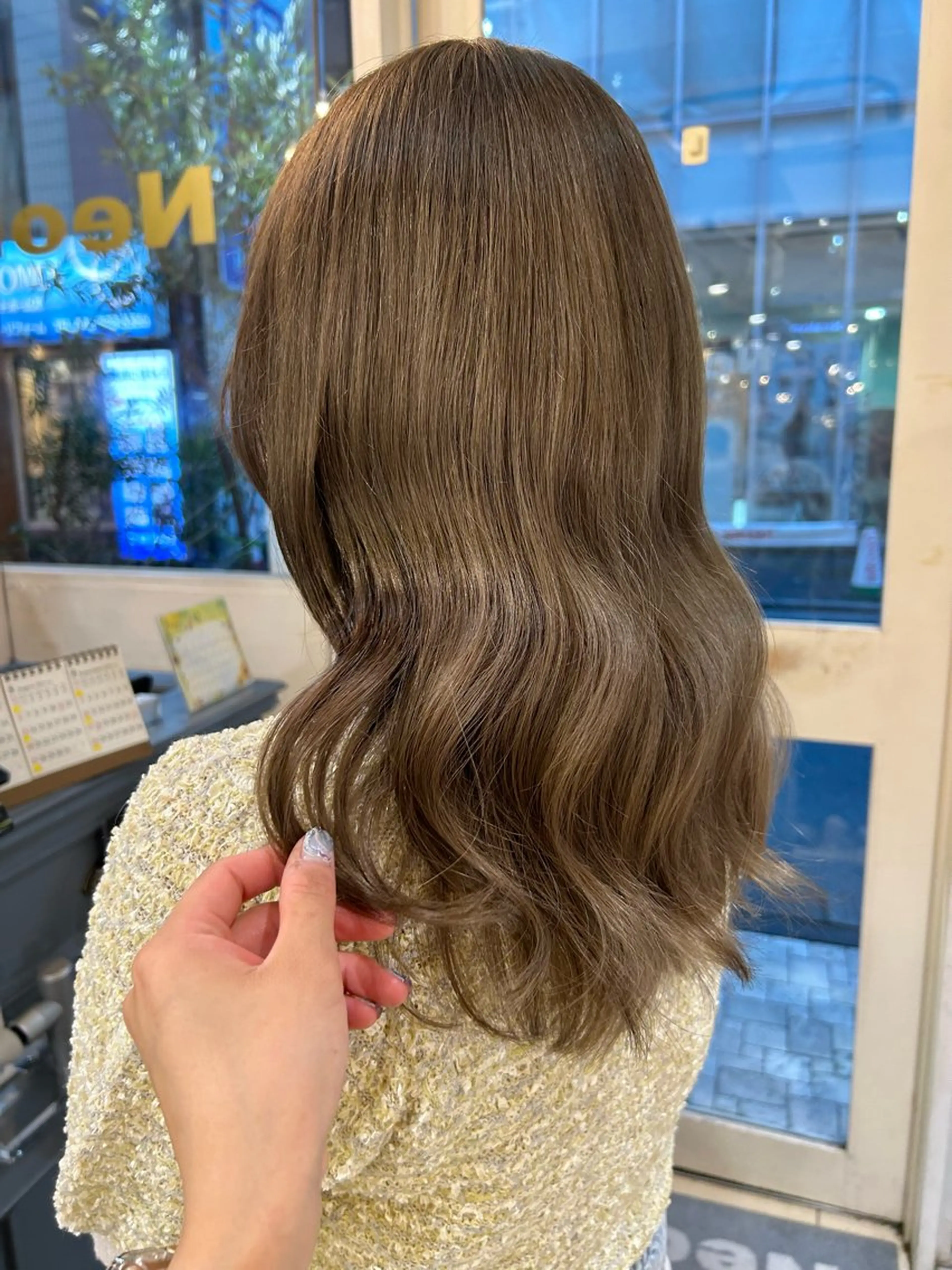 カラー ショートカット/ ベージュ/moekaのヘアスタイル