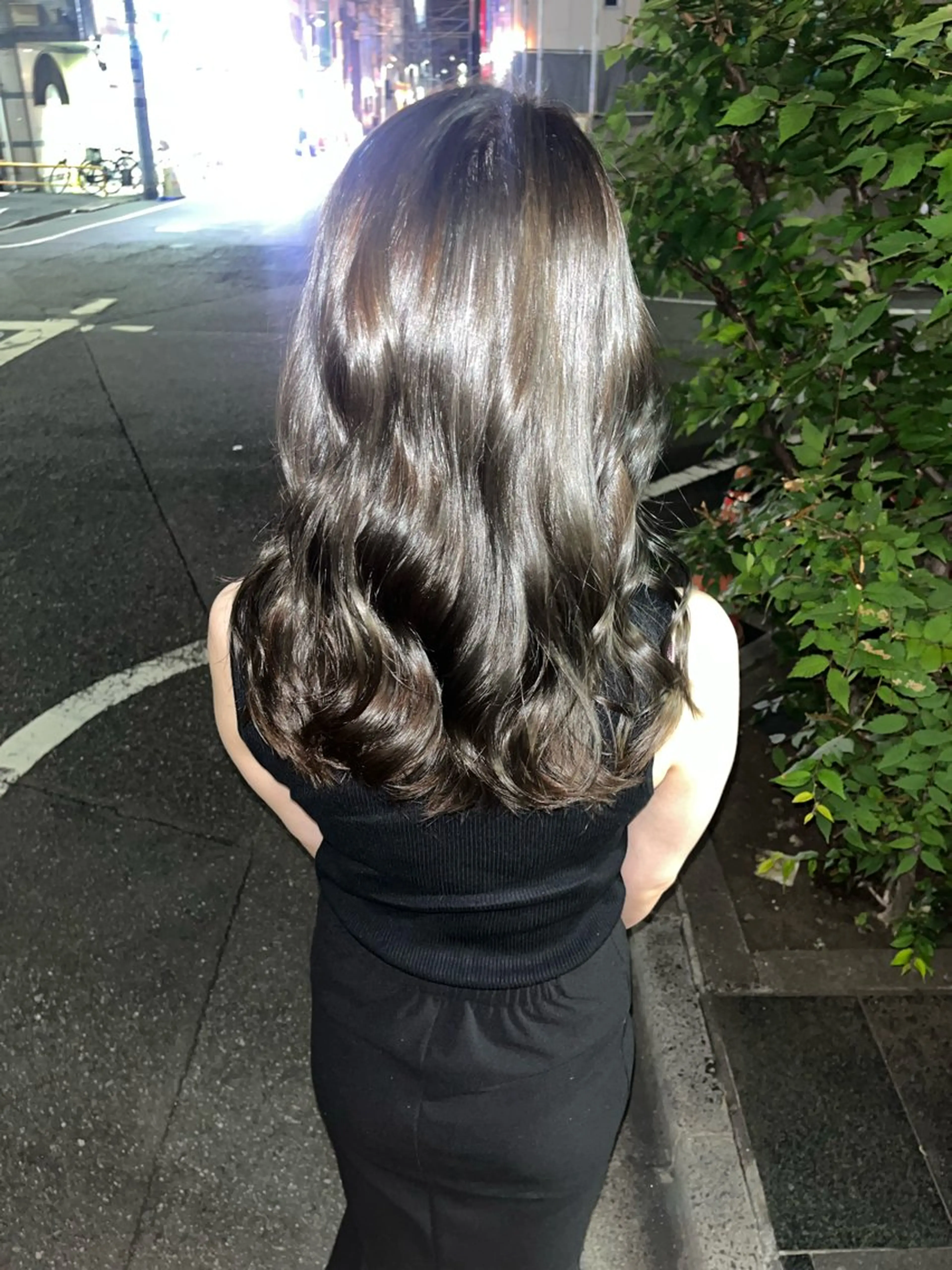 🌿🌿オリーブカラー＋トリートメント付き☘️🫧の写真