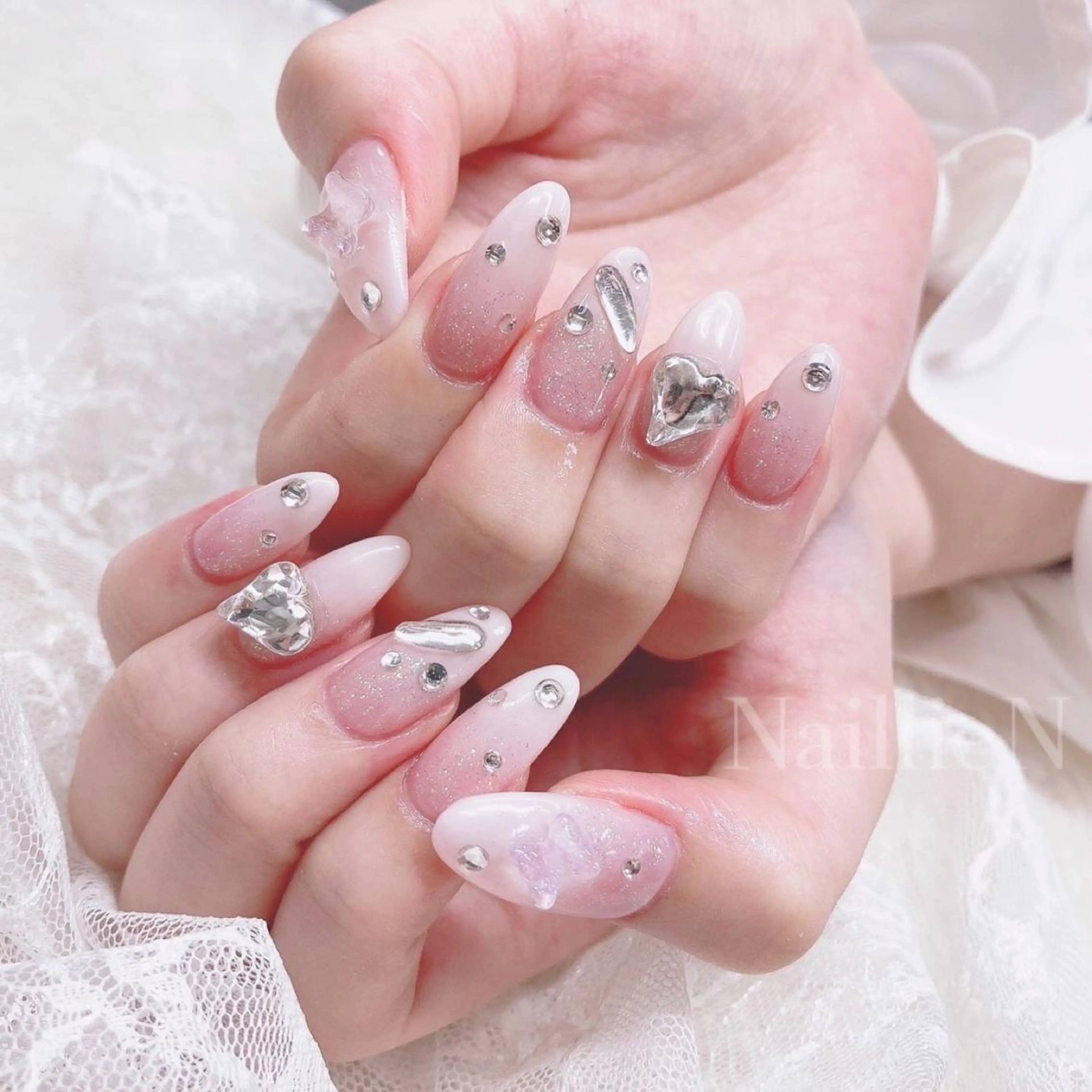 ネイル ジェルネイル ワンホンネイル ハンドネイル Nail lieNのネイルデザイン