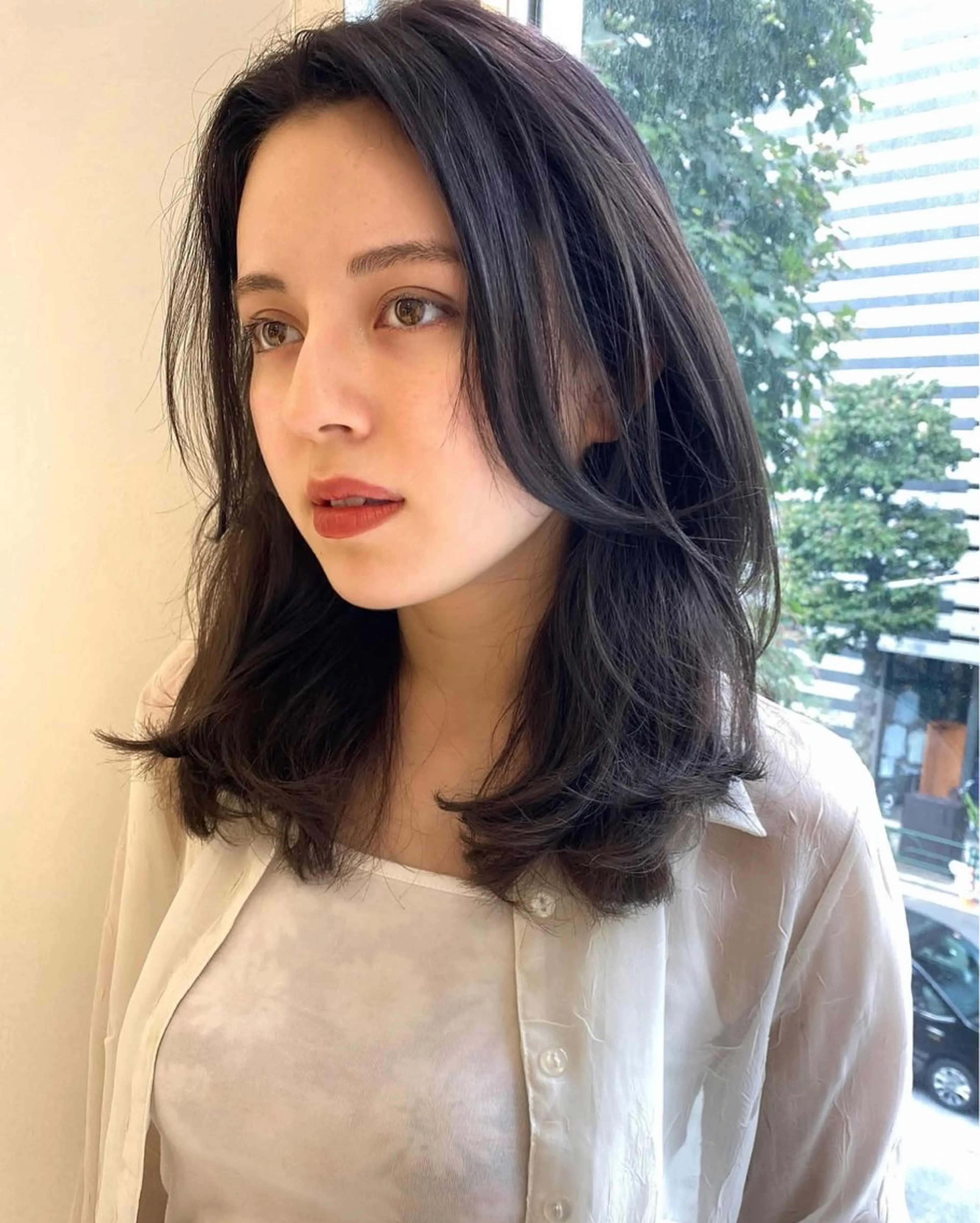 カラー 透明感カラー/ 鶴田 爽一郎のヘアスタイル