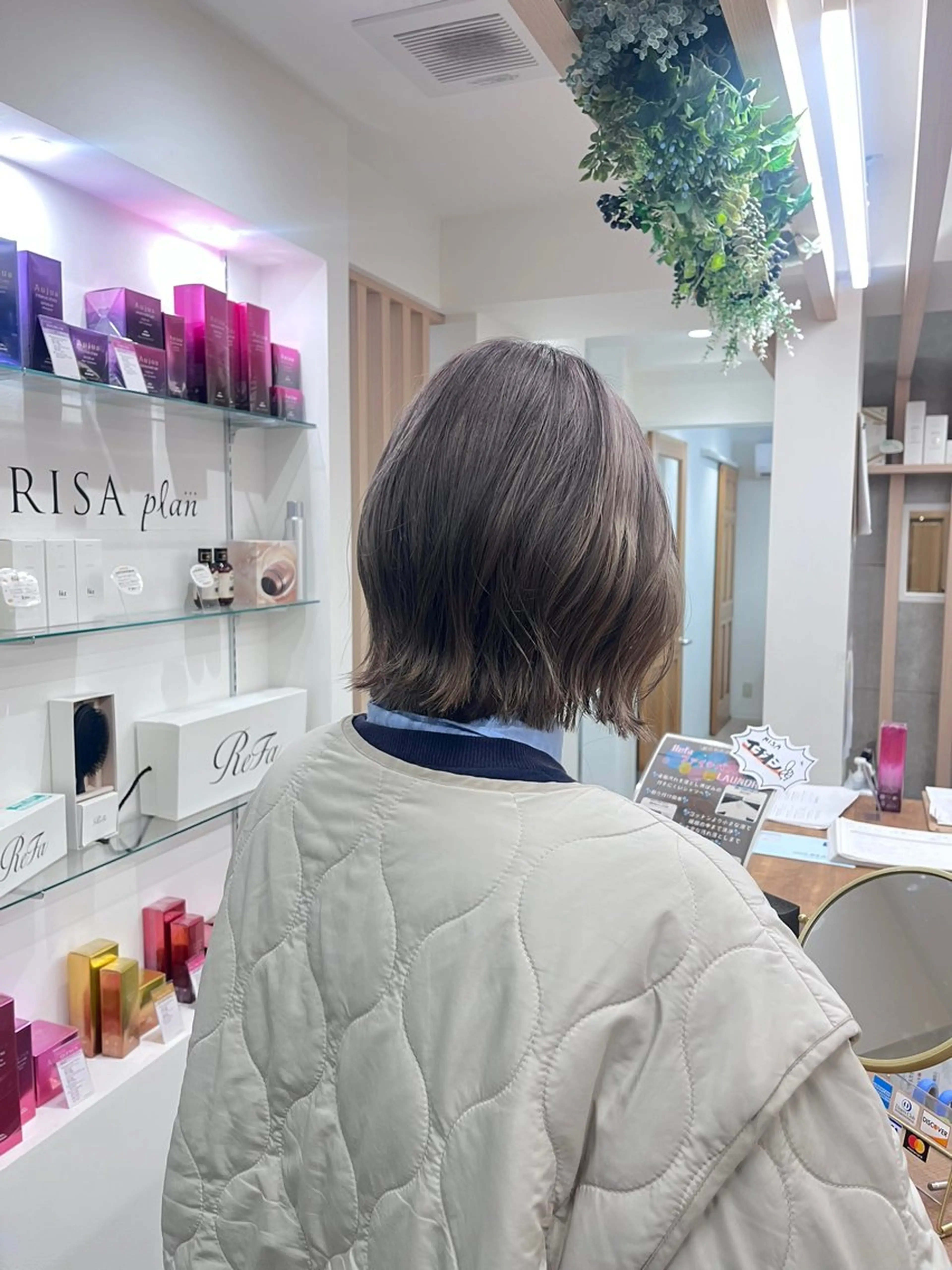 ショート ヘアカラー 🪽ナチュラルヘア＊ 大下唯奈🪽🫧のヘアスタイル