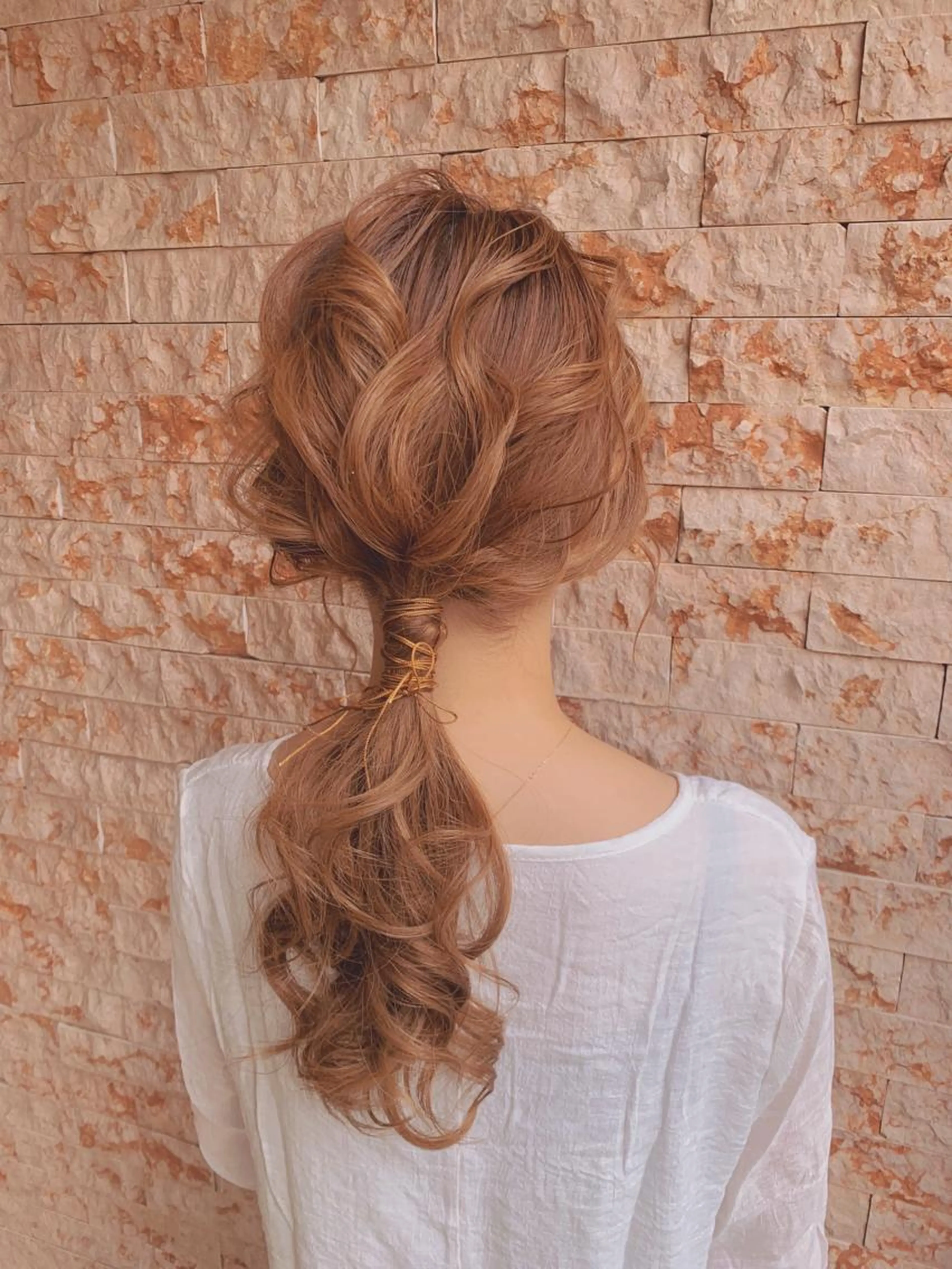 ヘアセットの写真