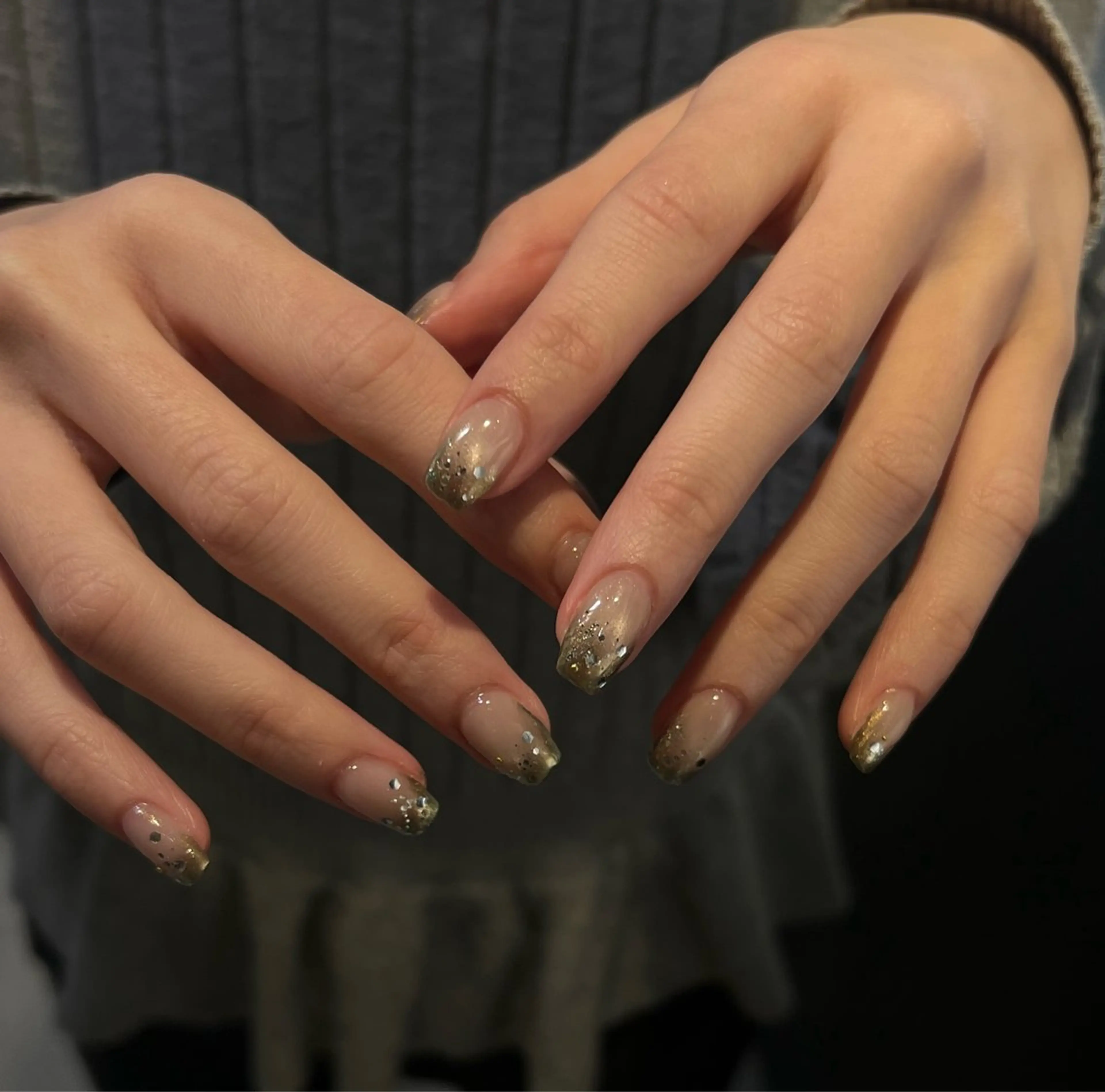 ネイル マグネットネイル ミラーネイル ハンドネイル kelly Airiのネイルデザイン