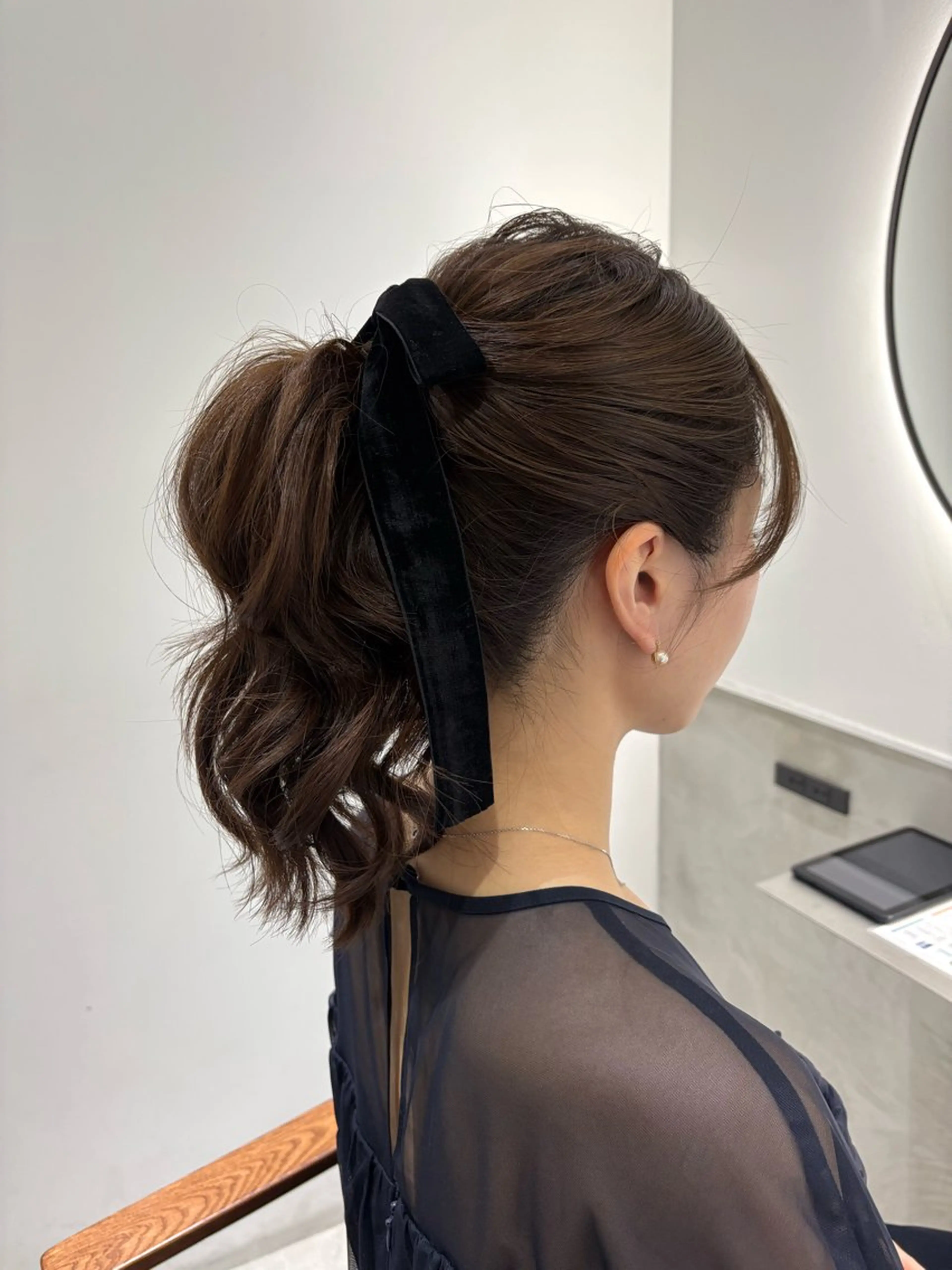 ヘアアレンジ ヘアセット 髪質改善/レイヤー× 縮毛矯正🤍maiのヘアスタイル