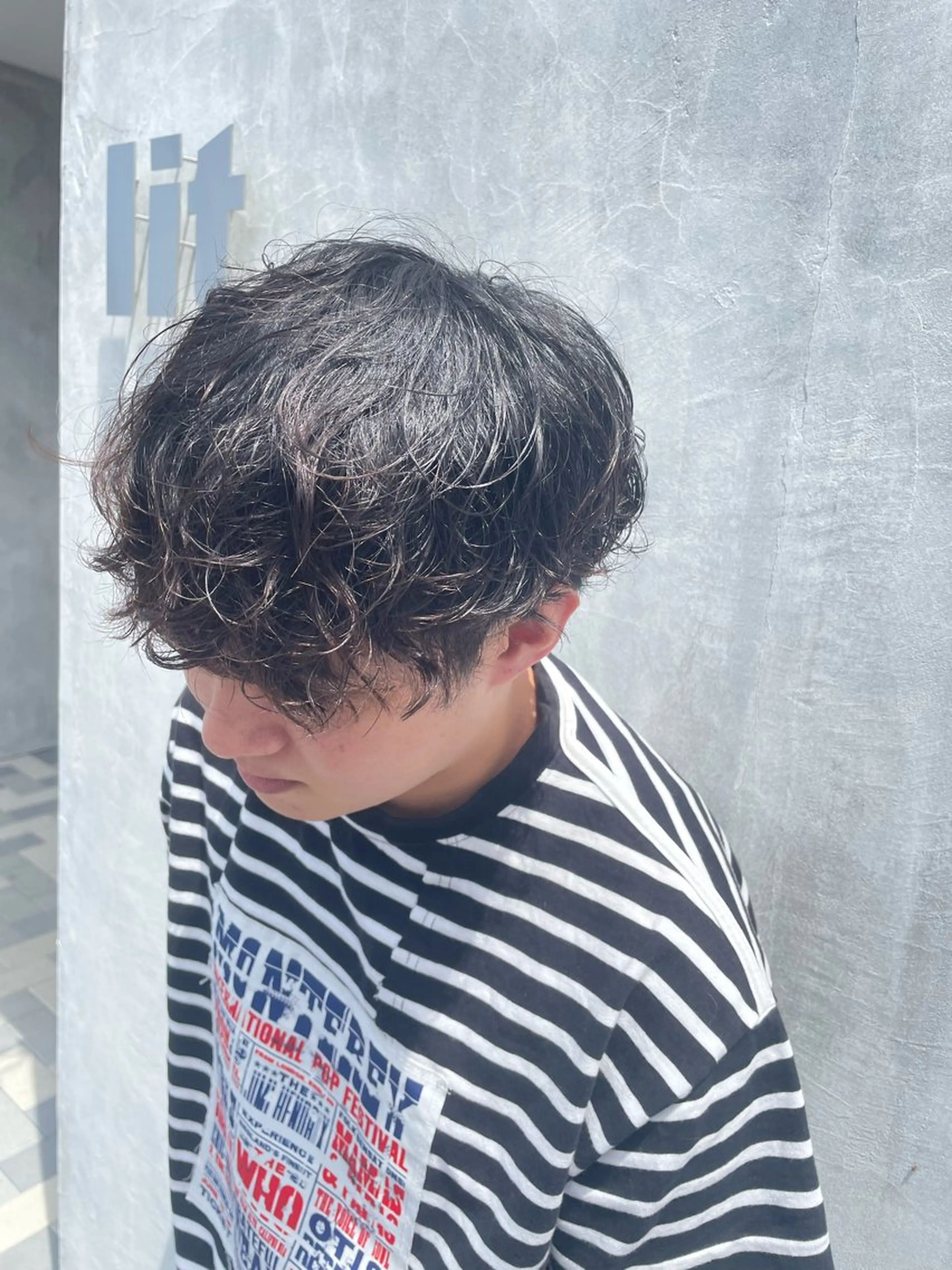 🎱メンズカット＋シャドウパーマ🎱の写真