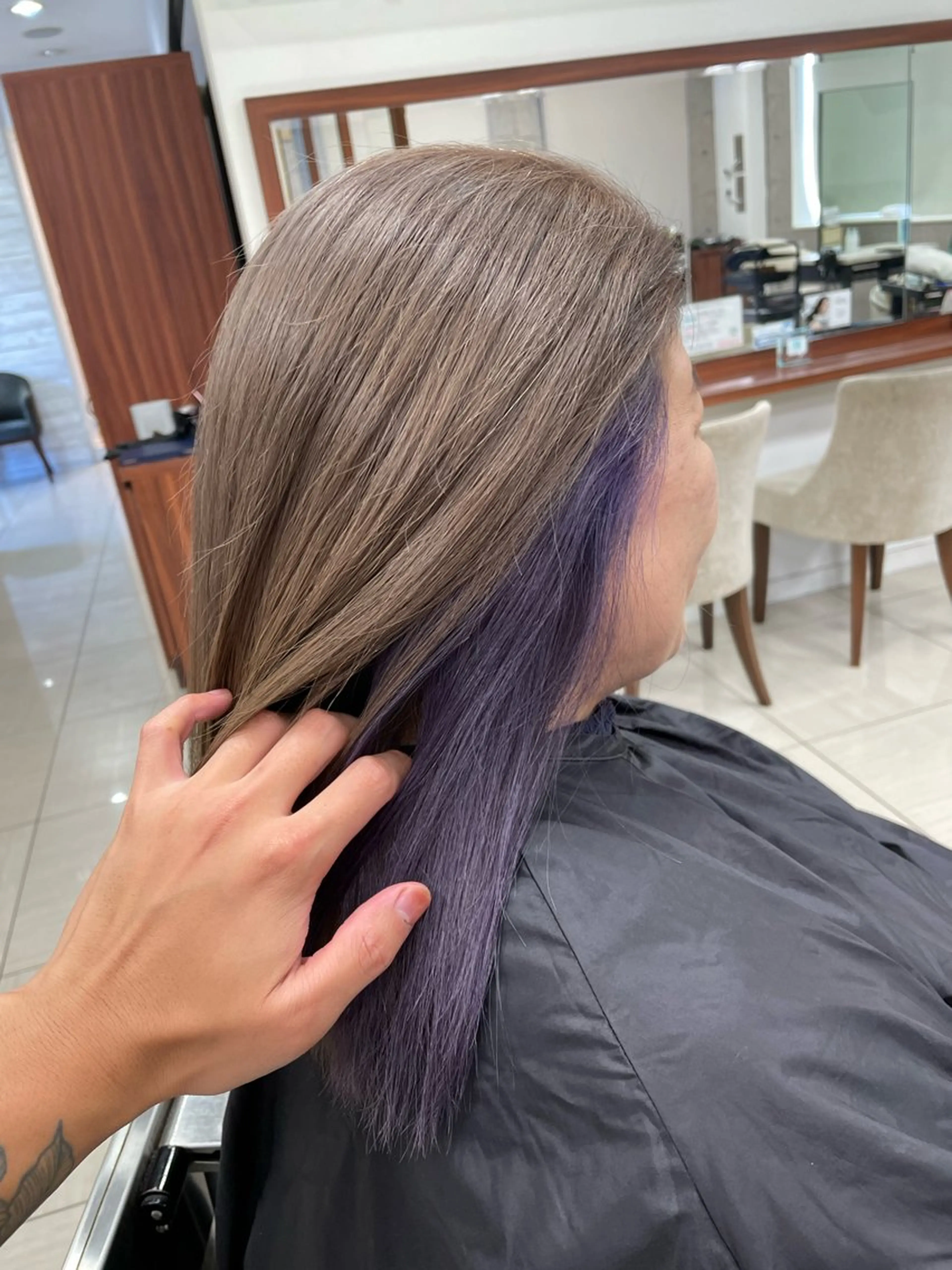 セミロング カラー 色川 優斗《髪質改善》のヘアスタイル