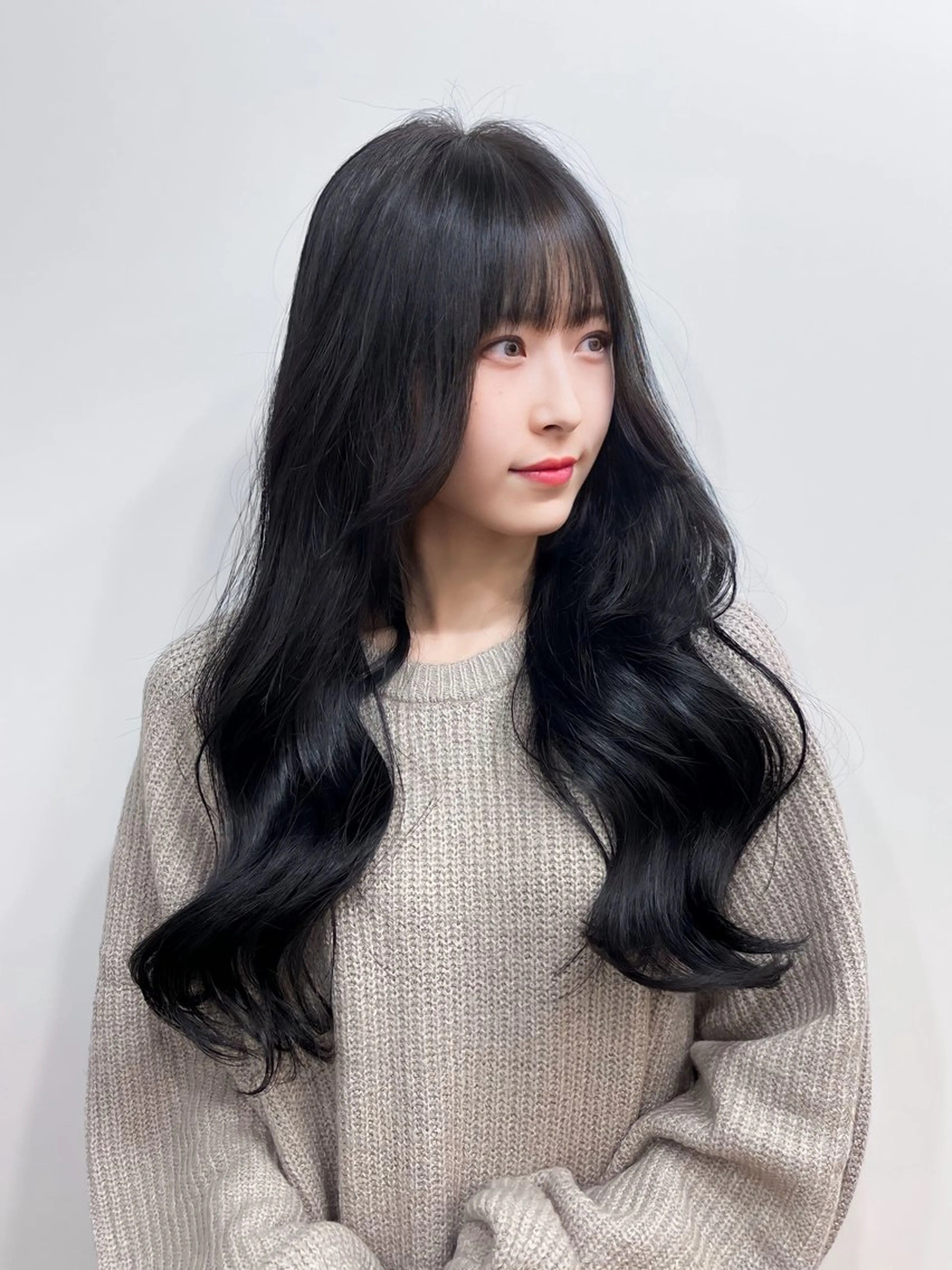 ロング カラー 韓国風ヘア 似合わせカット 小顔カット カット ヘアカラー トリートメント 渋谷レイヤーカット❌ 縮毛矯正専門/武田涼のヘアスタイル