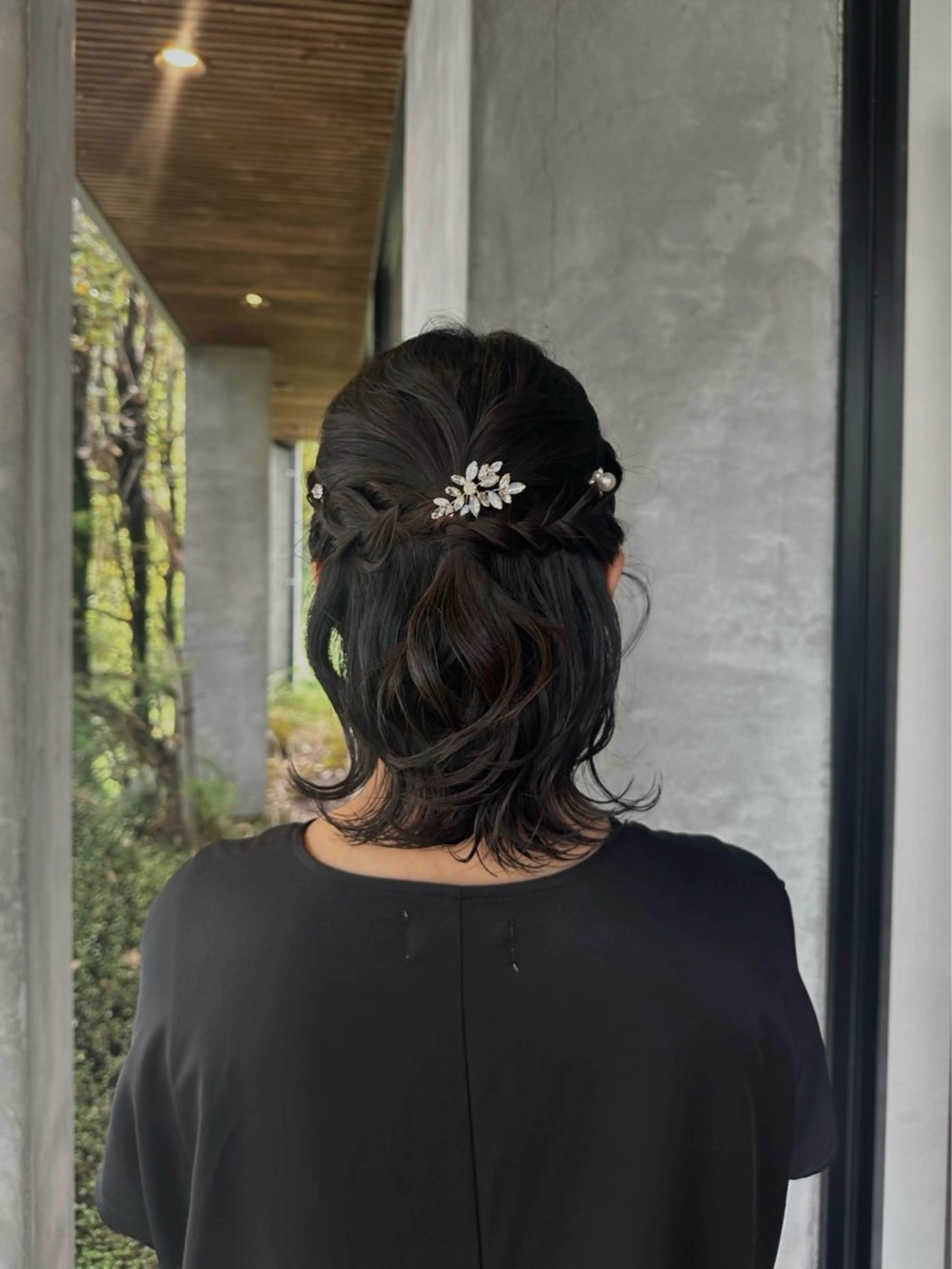 ミディアム ヘアアレンジ Lapis / miyu.のヘアスタイル