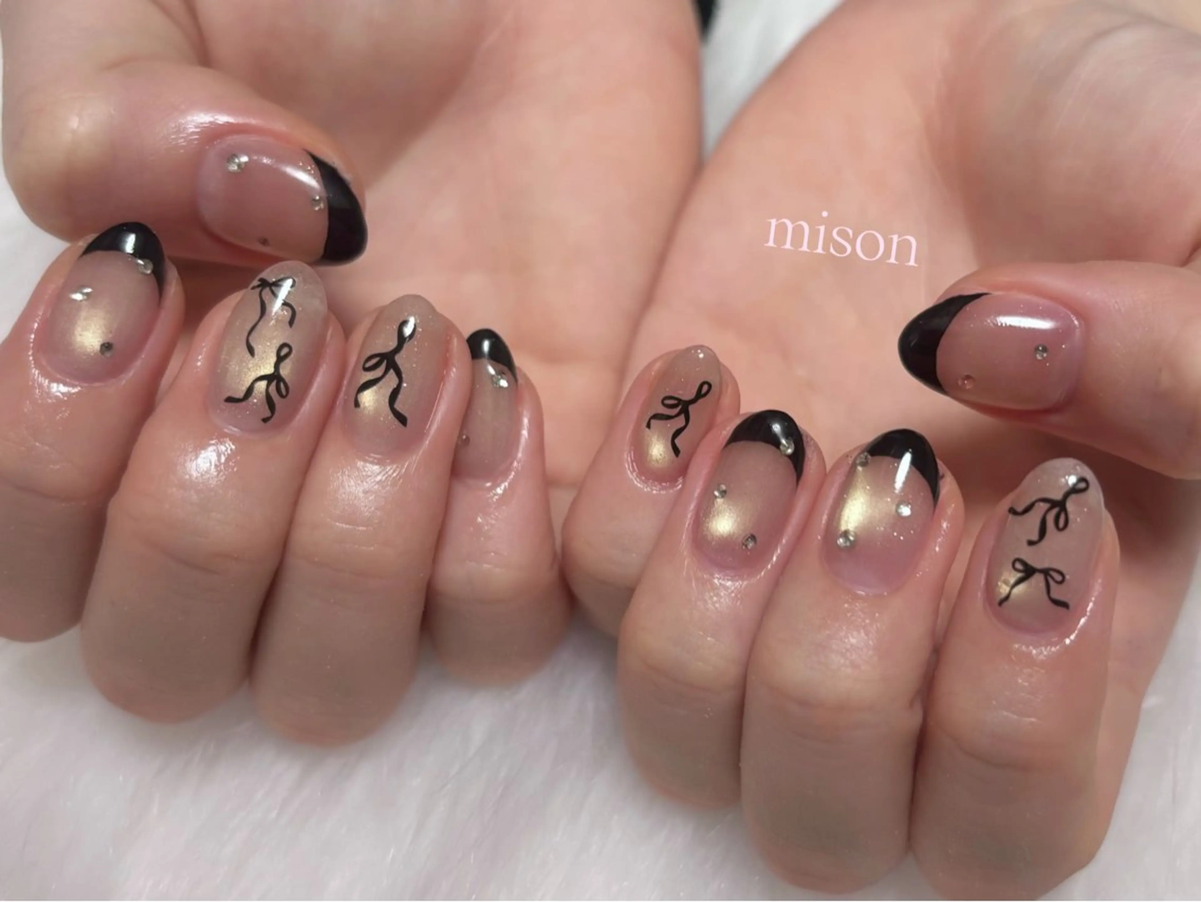 ネイル mison 安形友花のネイルデザイン