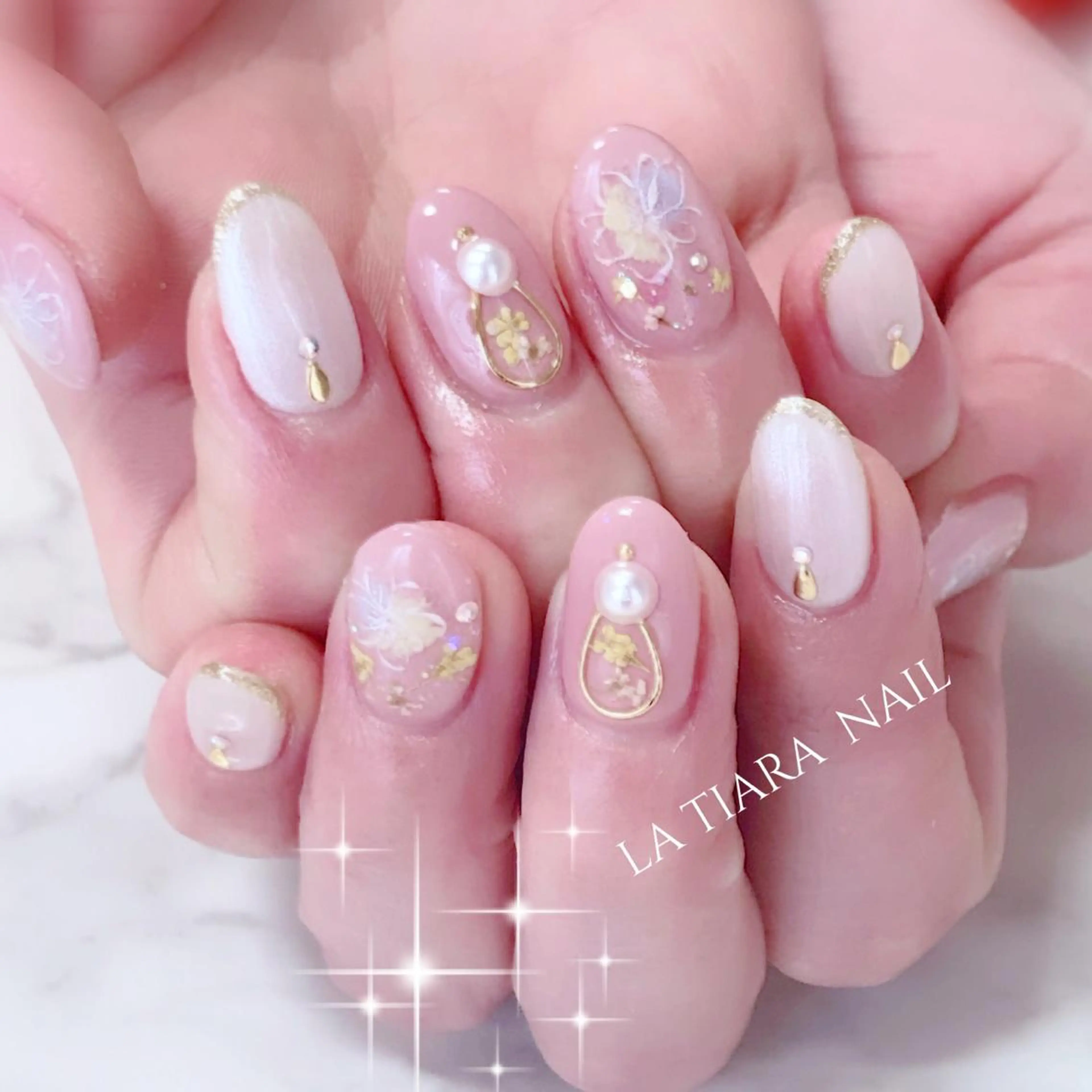 ネイル ハンドネイル Blue bird  nailのネイルデザイン