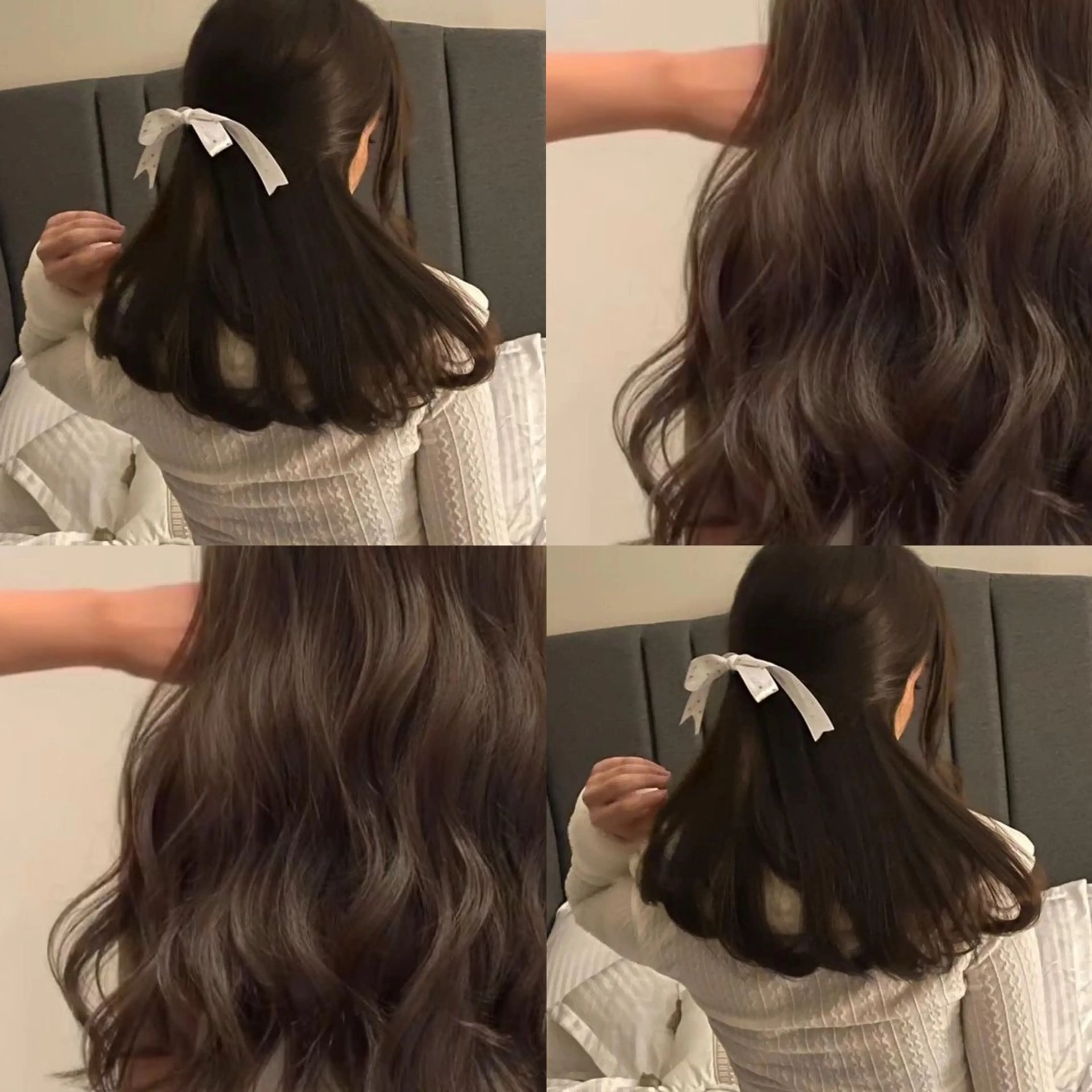 ロング カラー カット ヘアカラー 表参道🌿赤み消し カラー/チナツのヘアスタイル