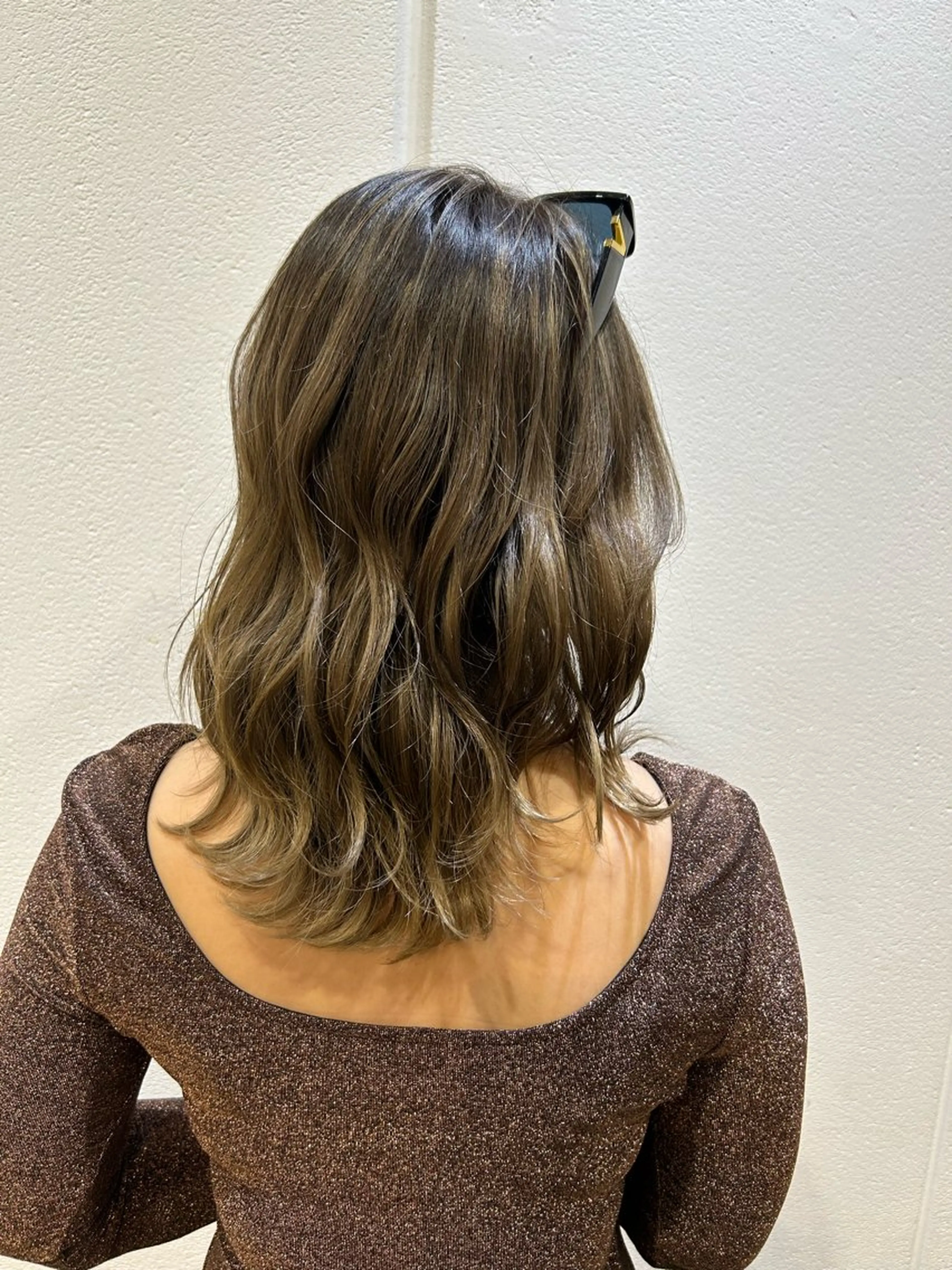 ミディアム ヘアセット 艶髪/髪質改善 yukaのヘアスタイル