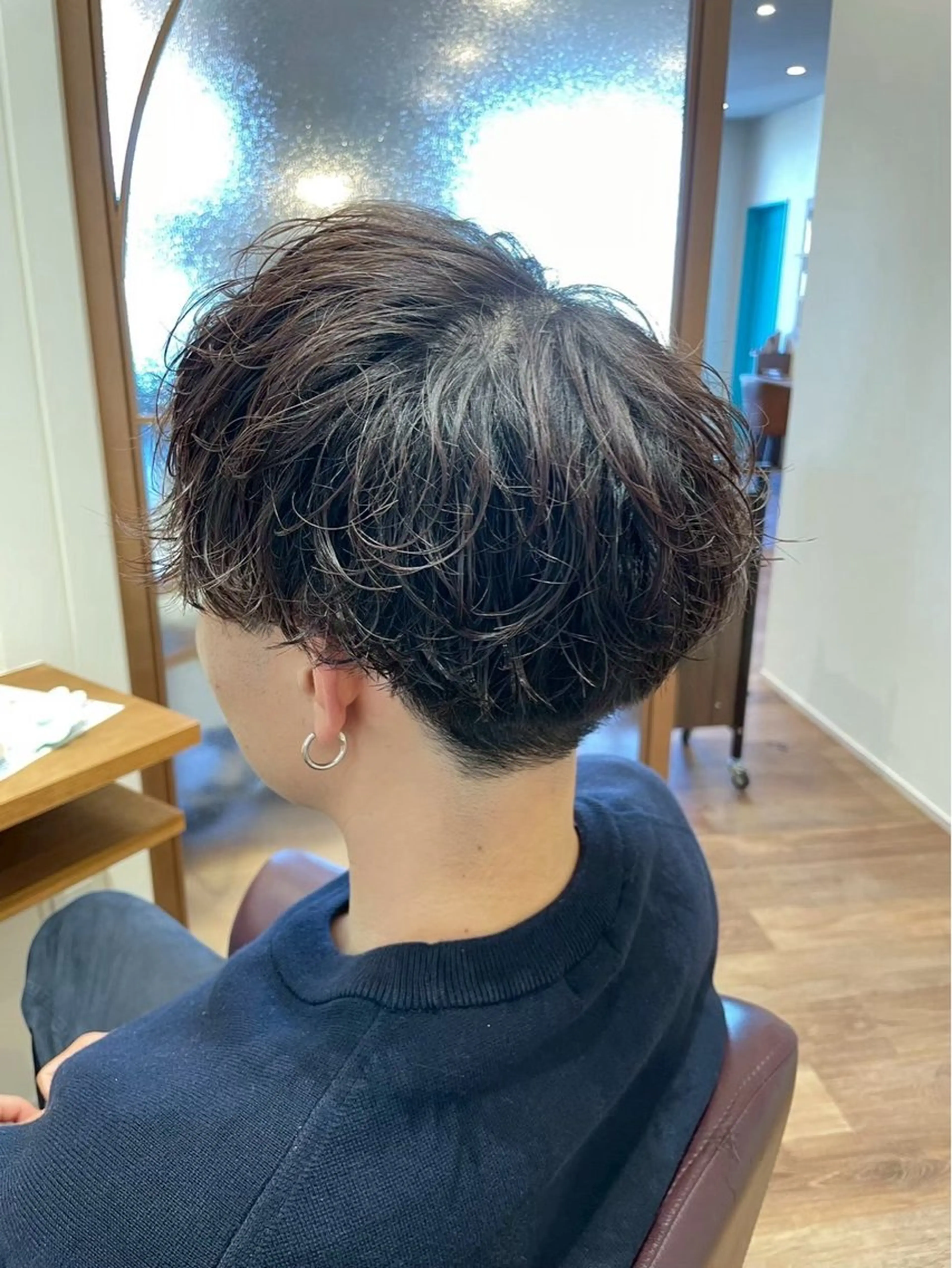 パーマ メンズ 宇井 海翔のヘアスタイル