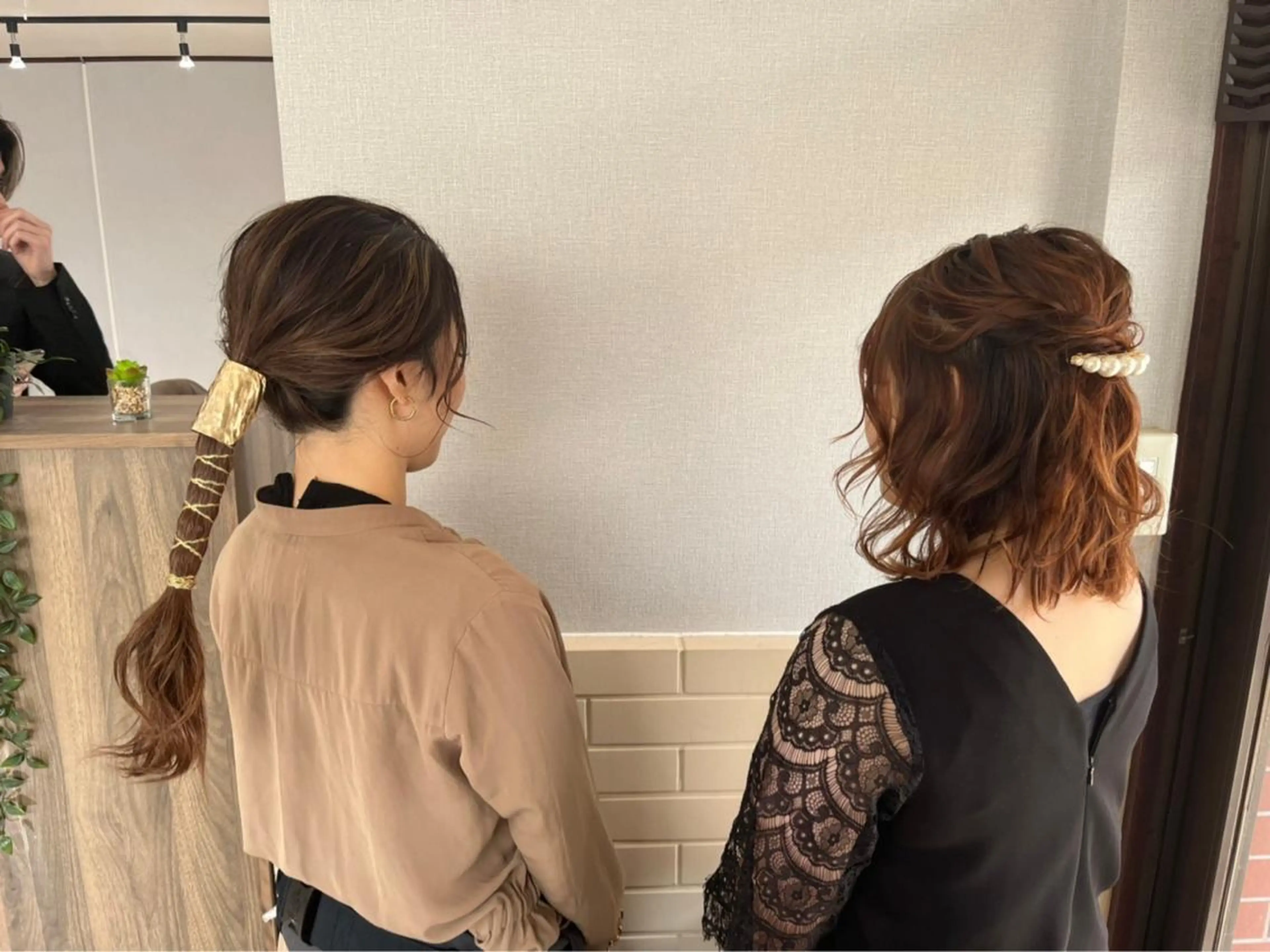 ヘアアレンジ 境 菜摘のヘアスタイル