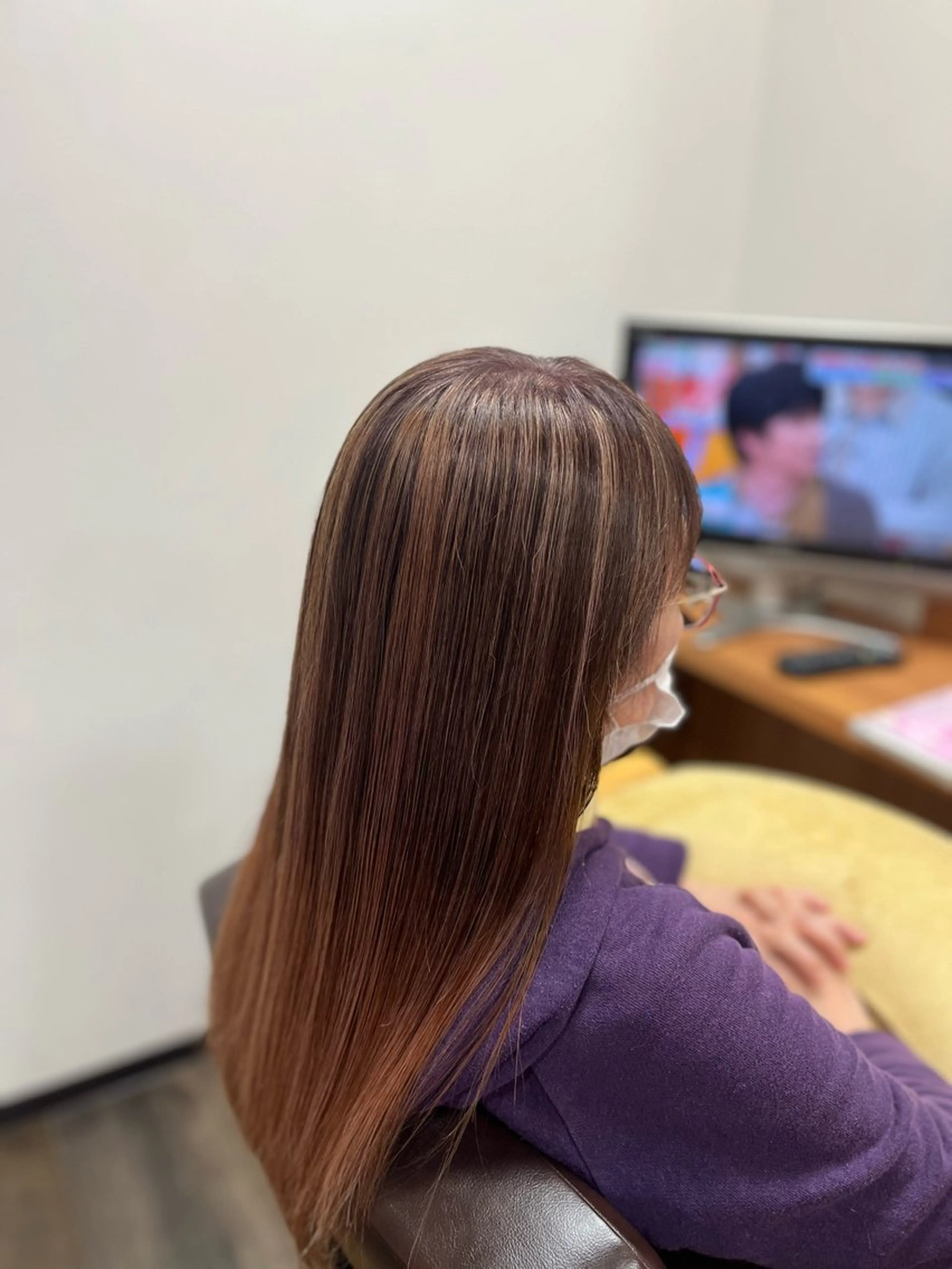 ロング カラー 佐々木 美希のヘアスタイル