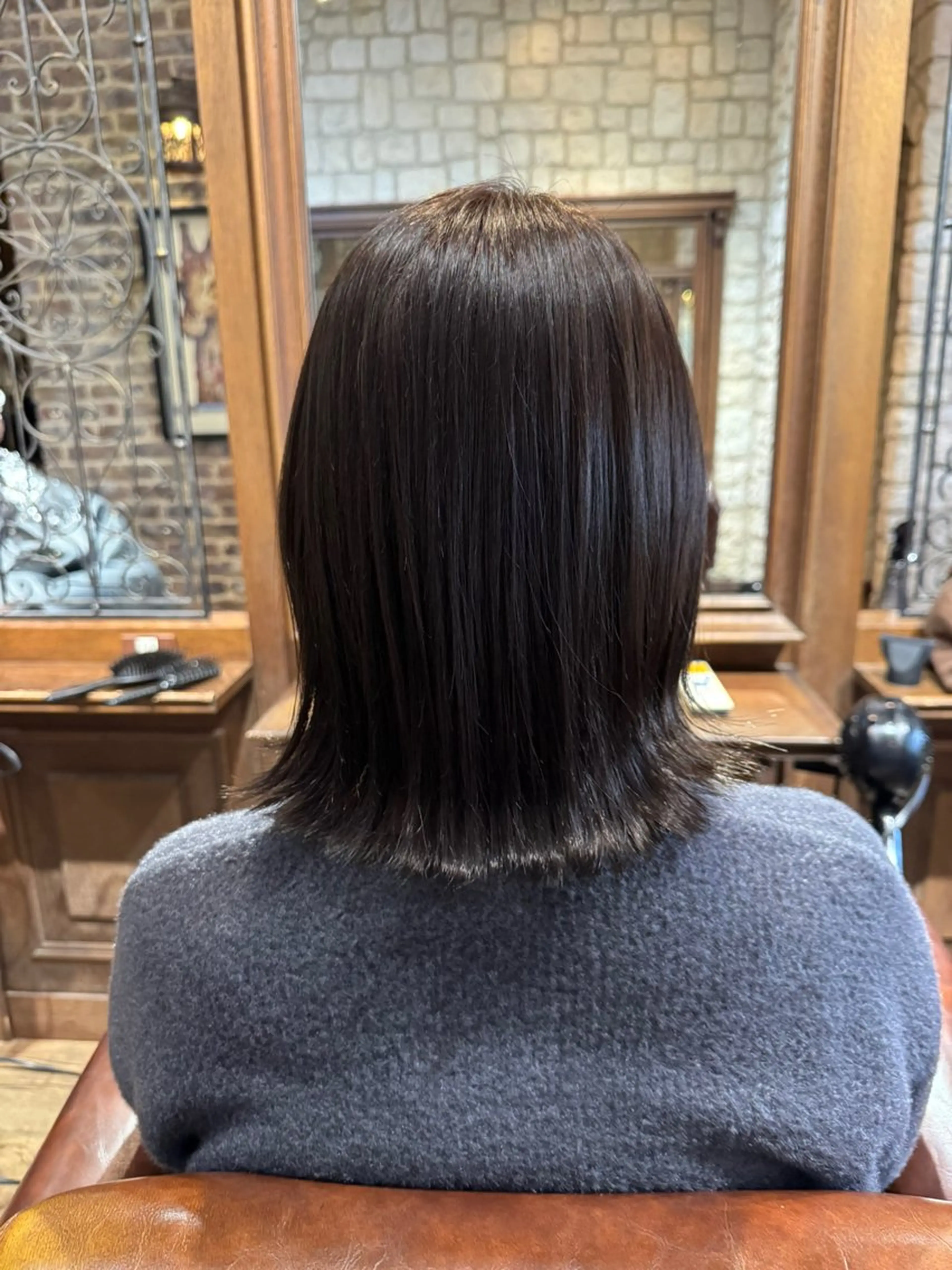 ミディアム カット オノ　ソウイチロウ/ Jr.スタイリストのヘアスタイル