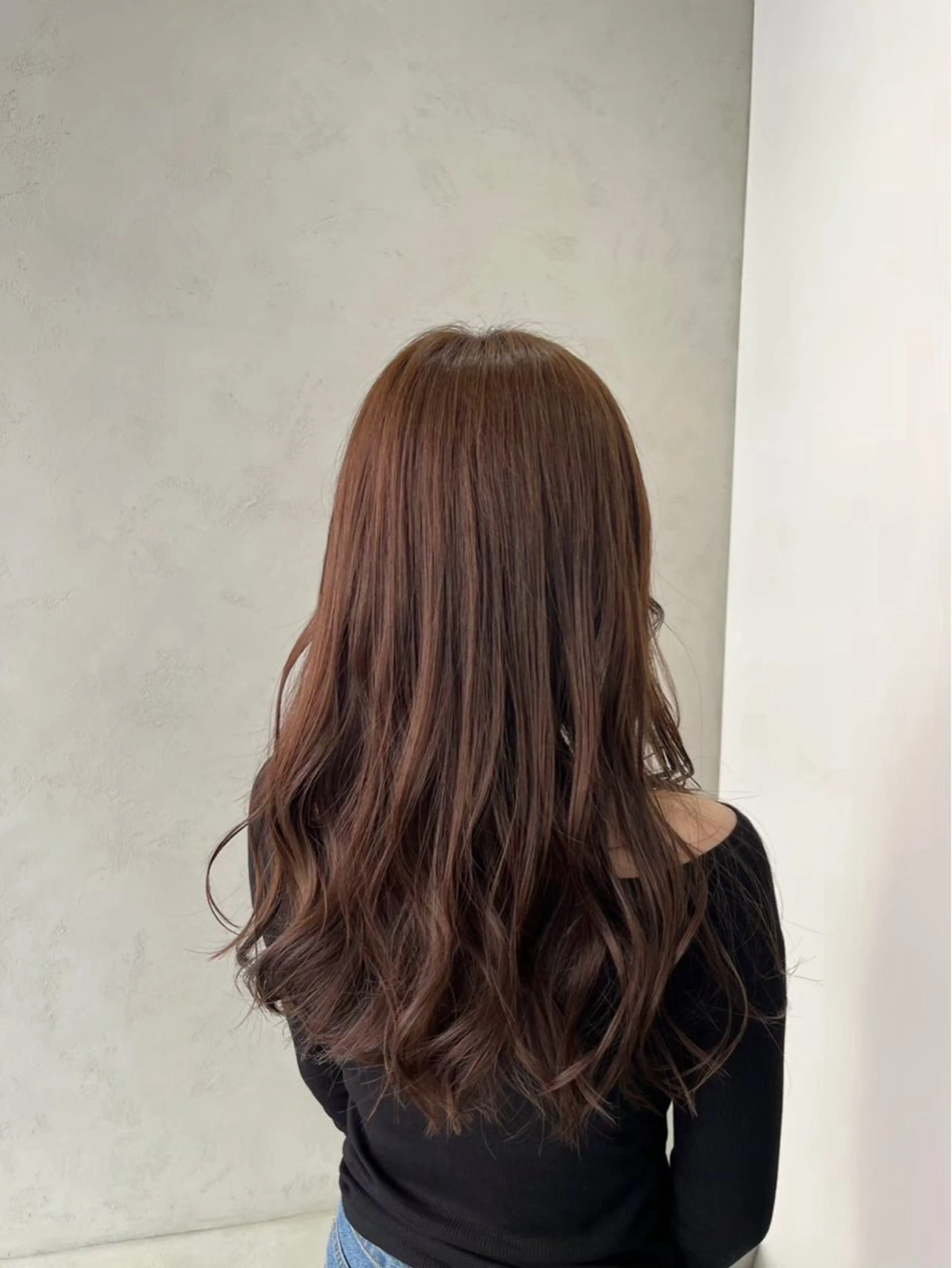 ロング 小園 彩夏のヘアスタイル