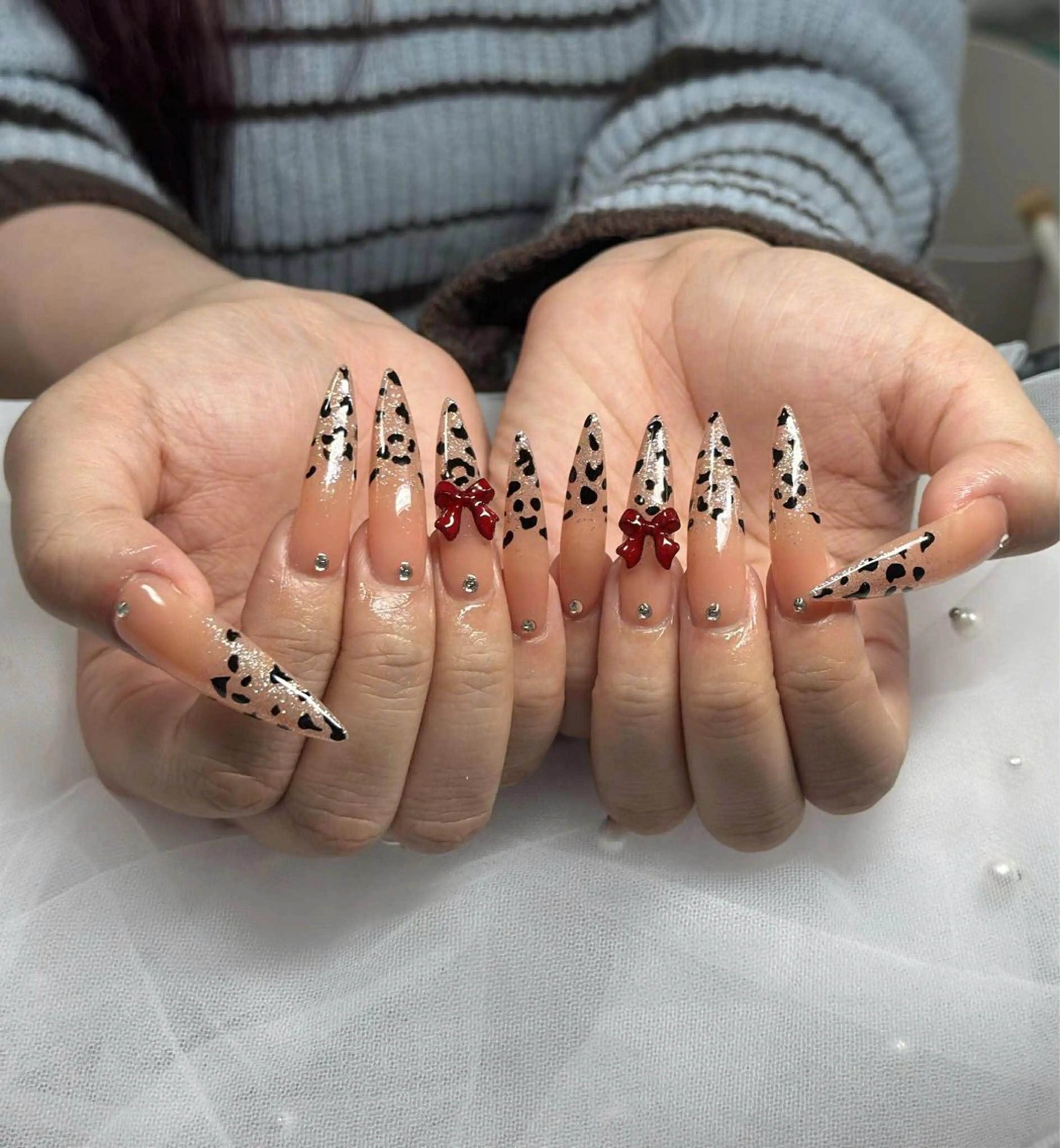 ネイル アートネイル 成人式 ジェルネイル ニュアンスネイル 夏ネイル ハンドネイル neco H.babynailのネイルデザイン