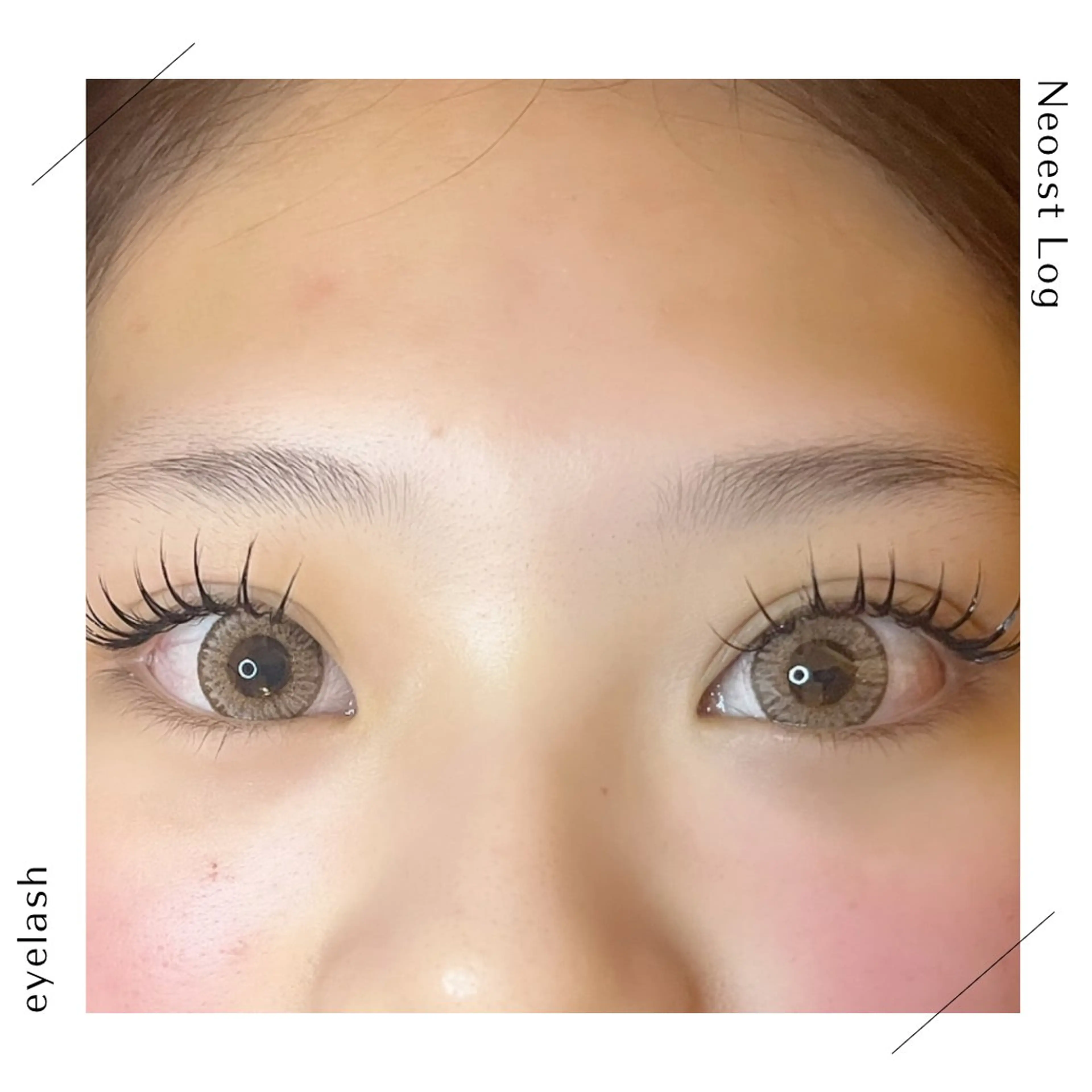 マツエク・マツパ マツエク Neoest Log ＋ bell所属・船曳 鈴菜のヘアスタイル