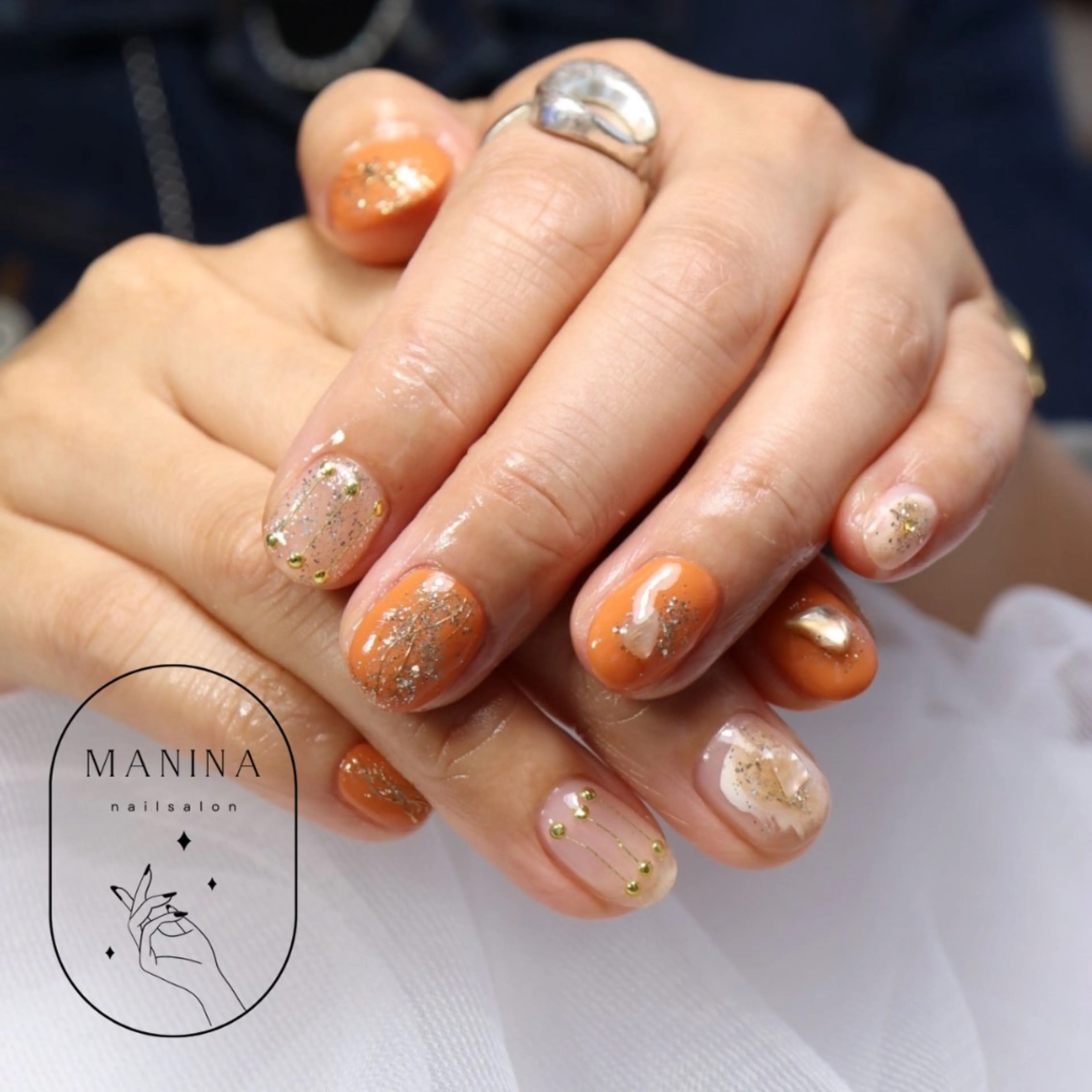 ネイル nailsalon Manina齋藤愛美のネイルデザイン