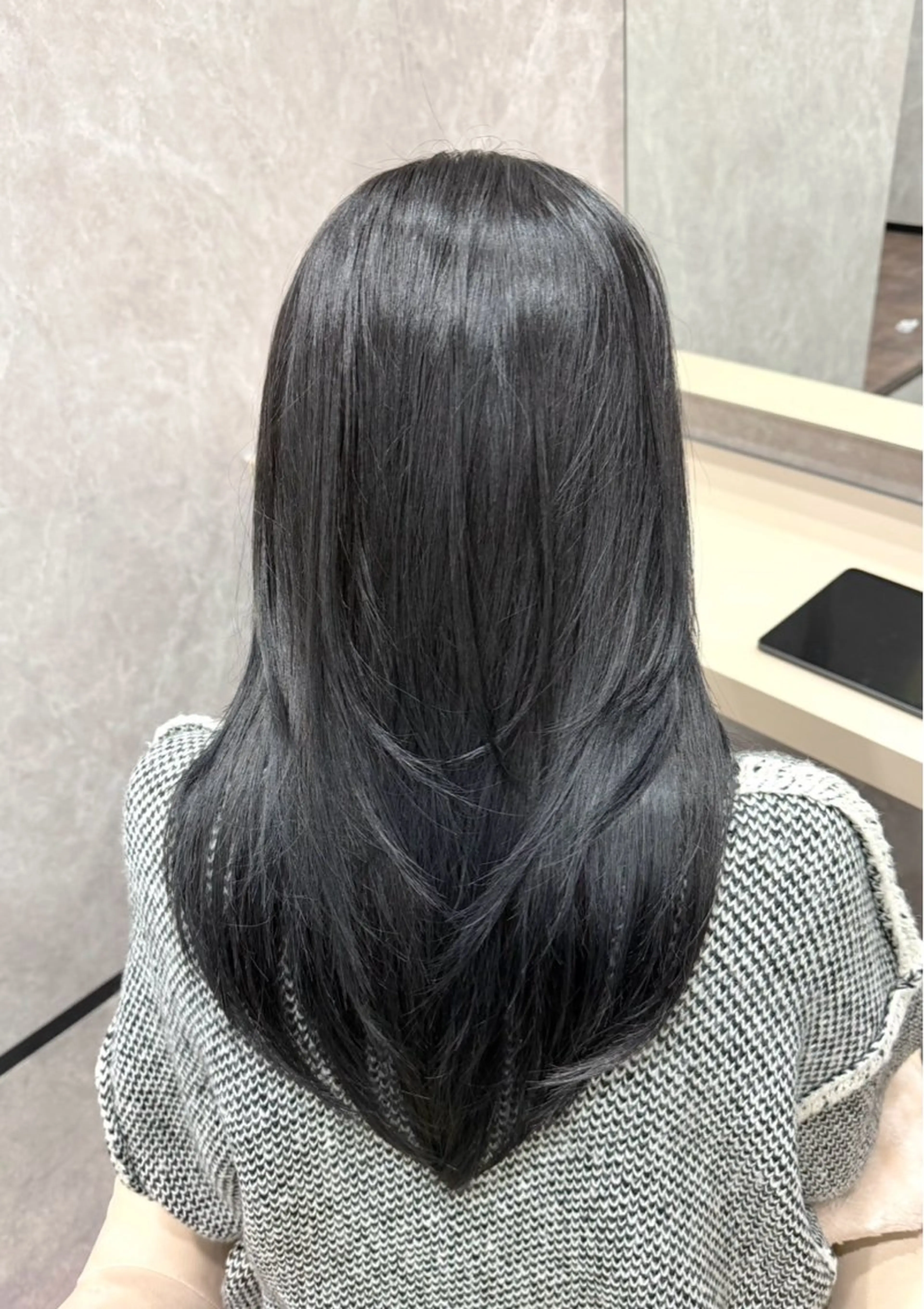 ロング 縮毛矯正 Lembrant HAIRのヘアスタイル