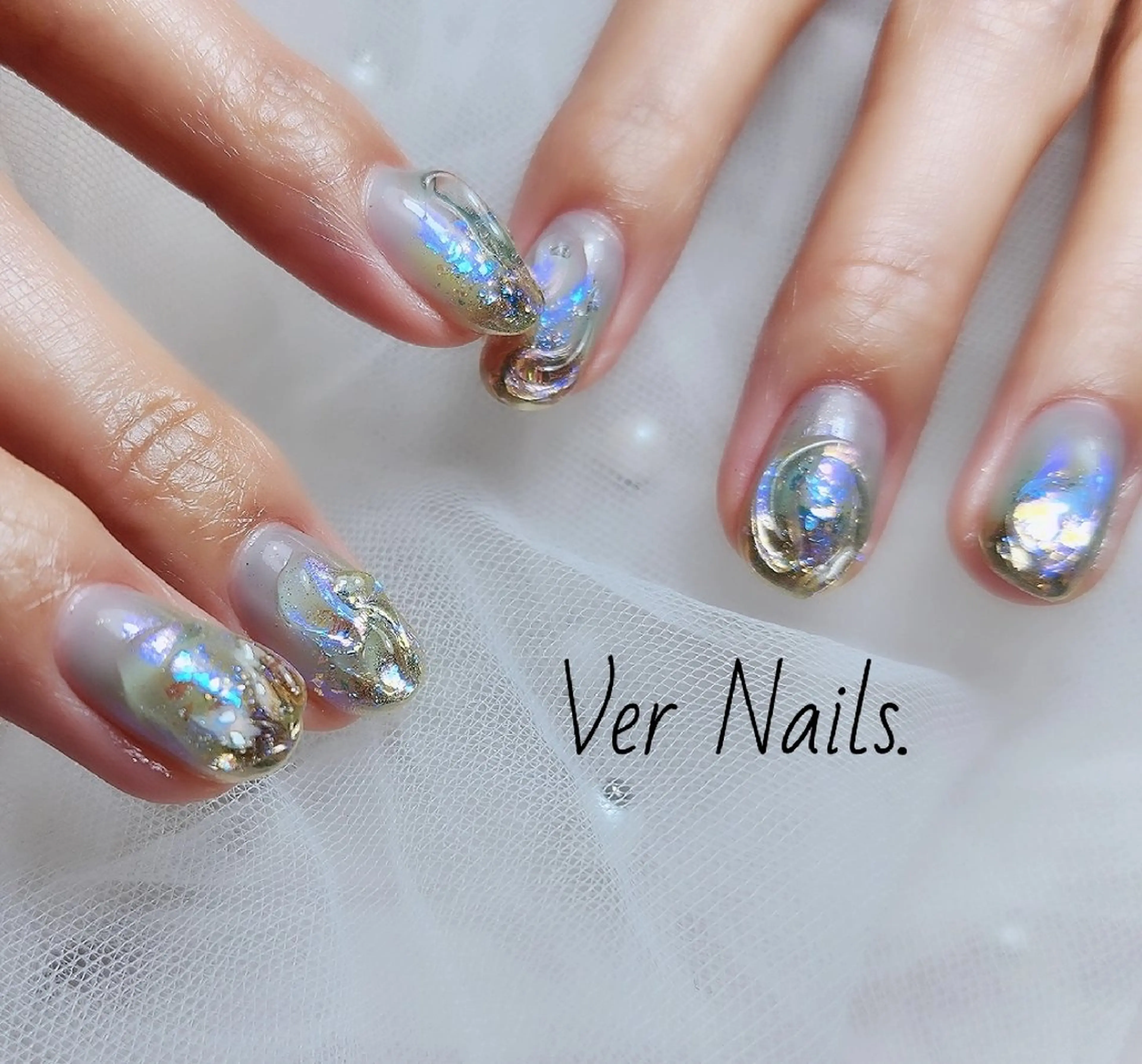 ネイル ニュアンスネイル ぷっくりネイル ハンドネイル Ver  Nails.のその他イメージ