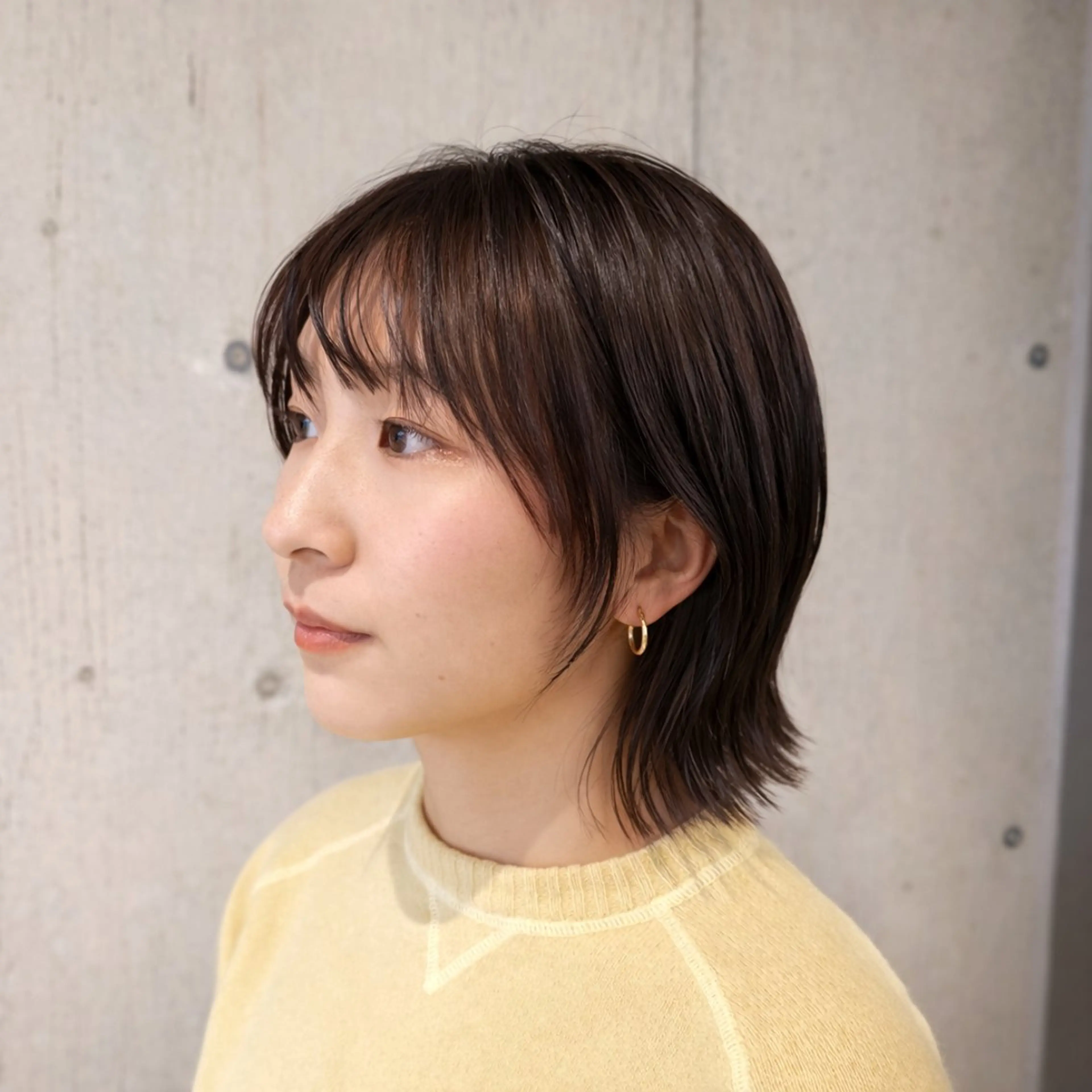 ミディアム カラー ヘアアレンジ カット ヘアカラー トリートメント ボブ×透明感カラー 特化・リクト💥のヘアスタイル