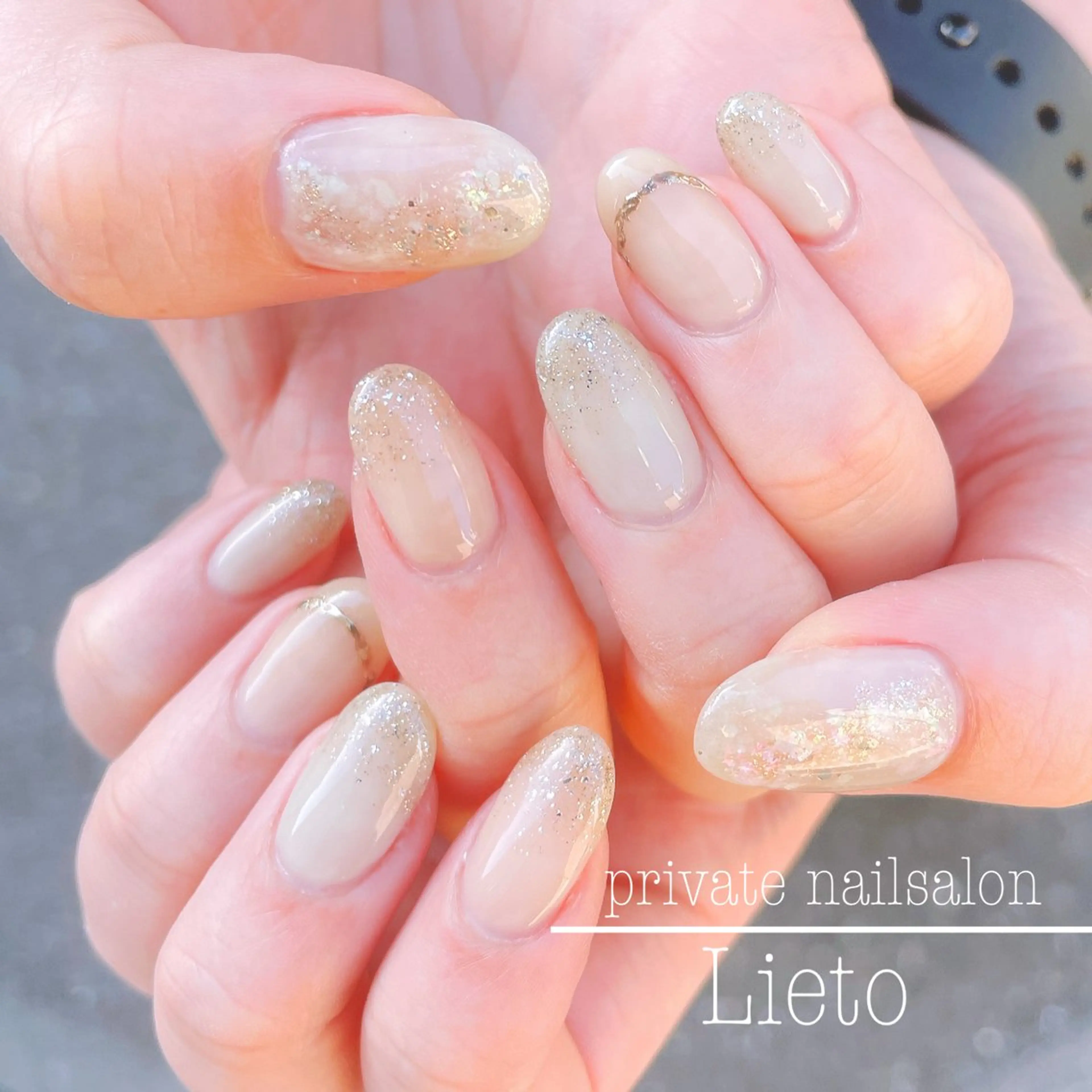 ネイル ハンドネイル nailsalon Lietoのネイルデザイン