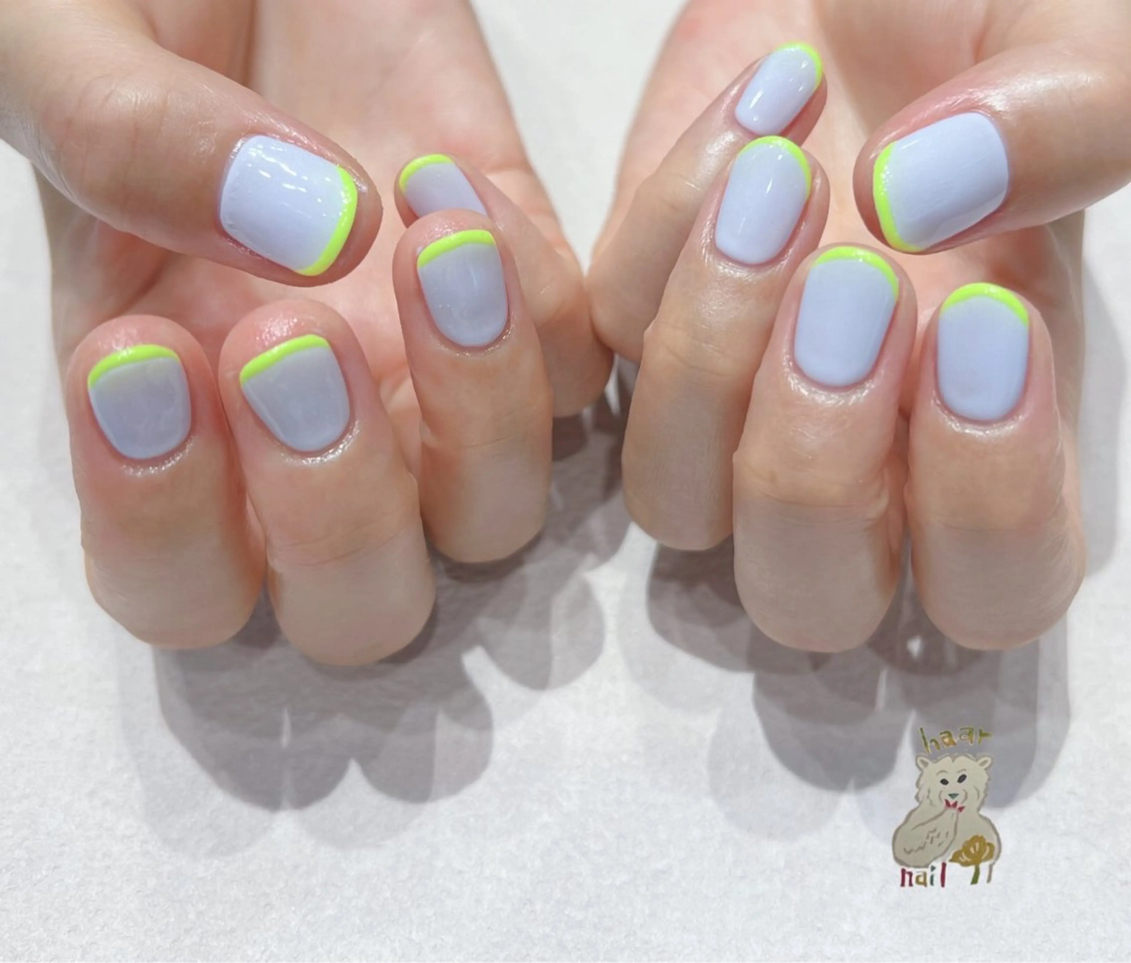 グラデーション・フレンチ (ハンド) ¥7700→¥6600の写真