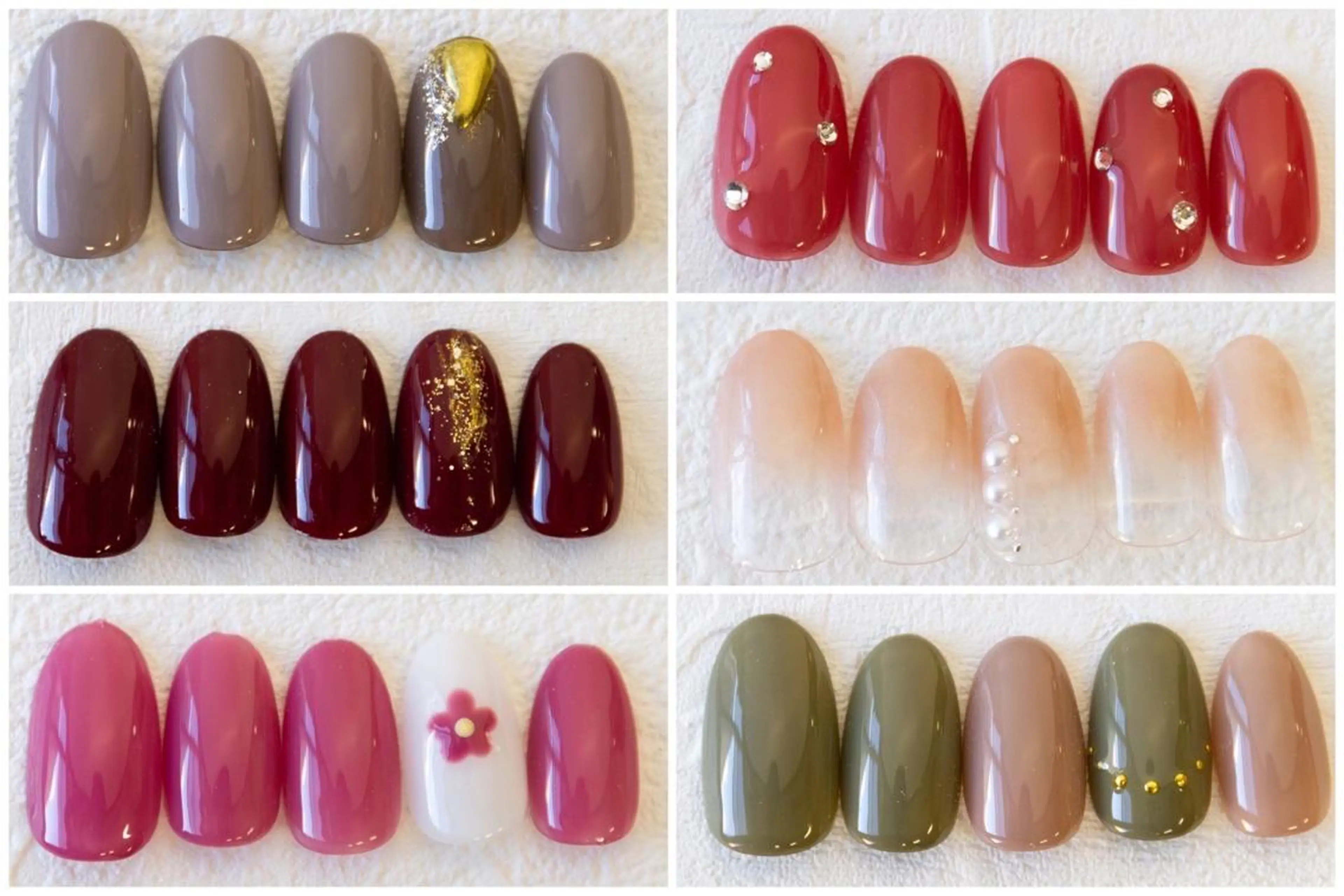 ネイル シンプルネイル クレアラルーチェ 広島店のネイルデザイン