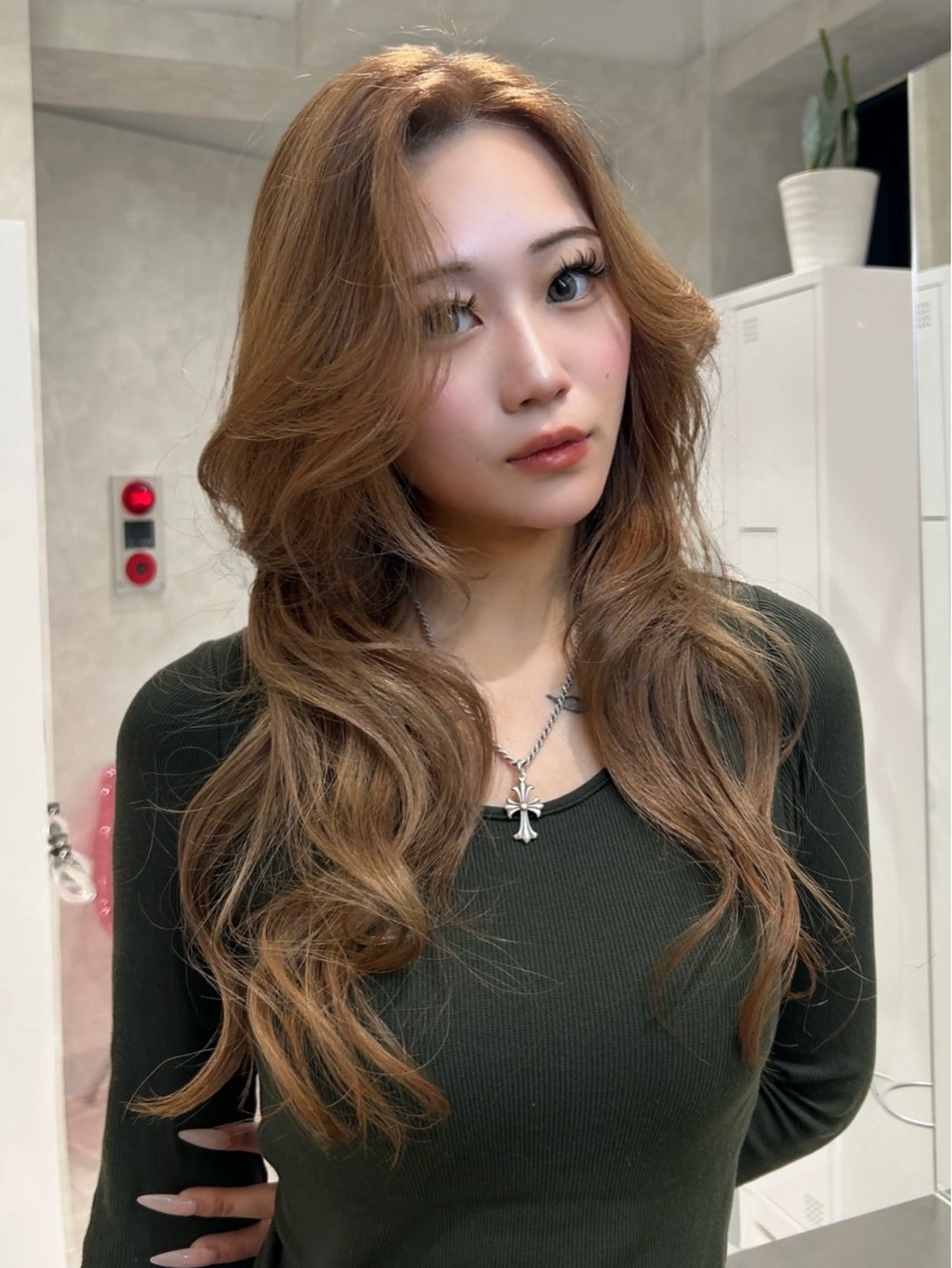 ロング レイヤーカット ✨レイヤーカット 海外ヘア/原宿✨のヘアスタイル