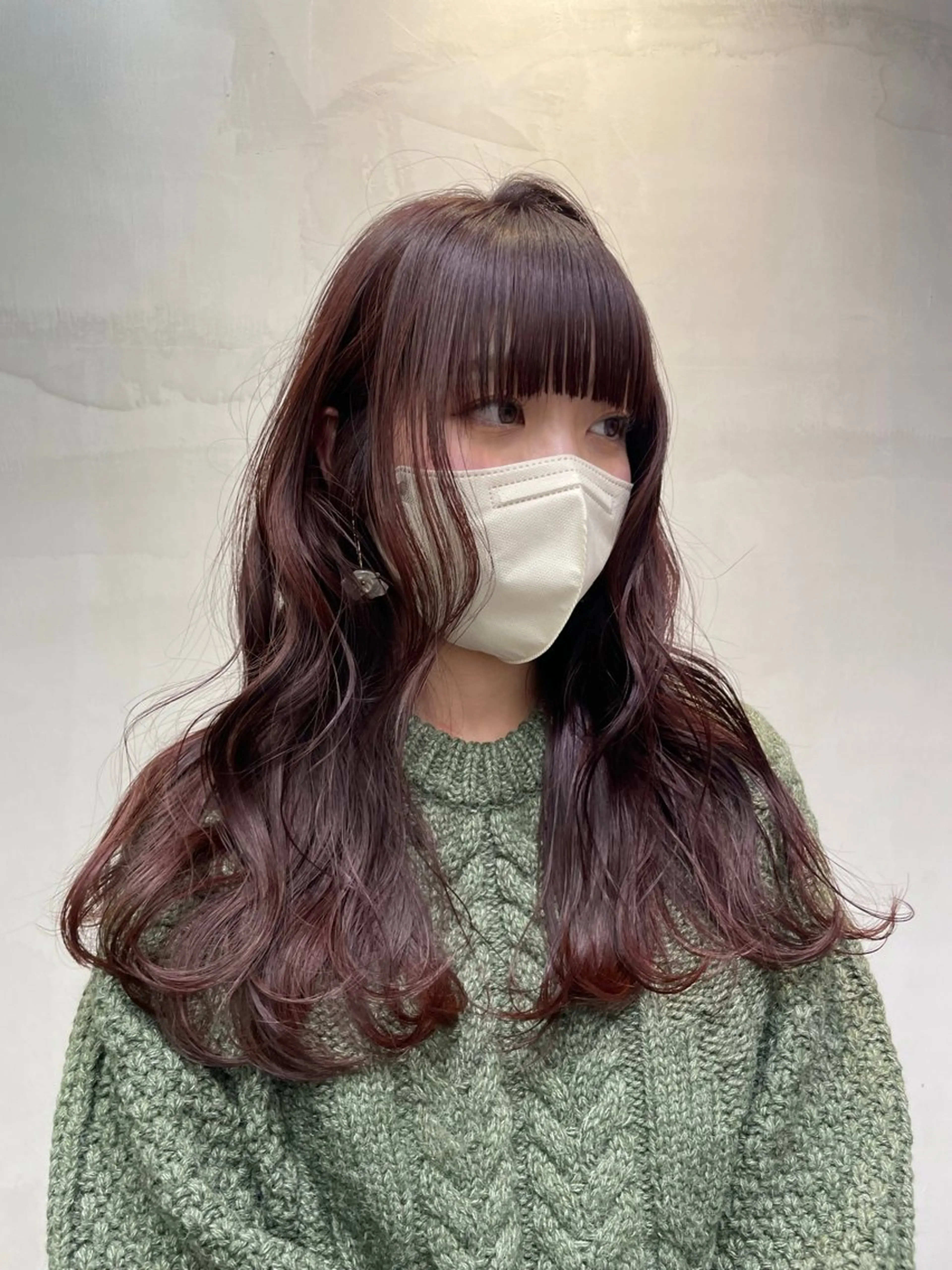 カラー 田代 さつきのヘアスタイル