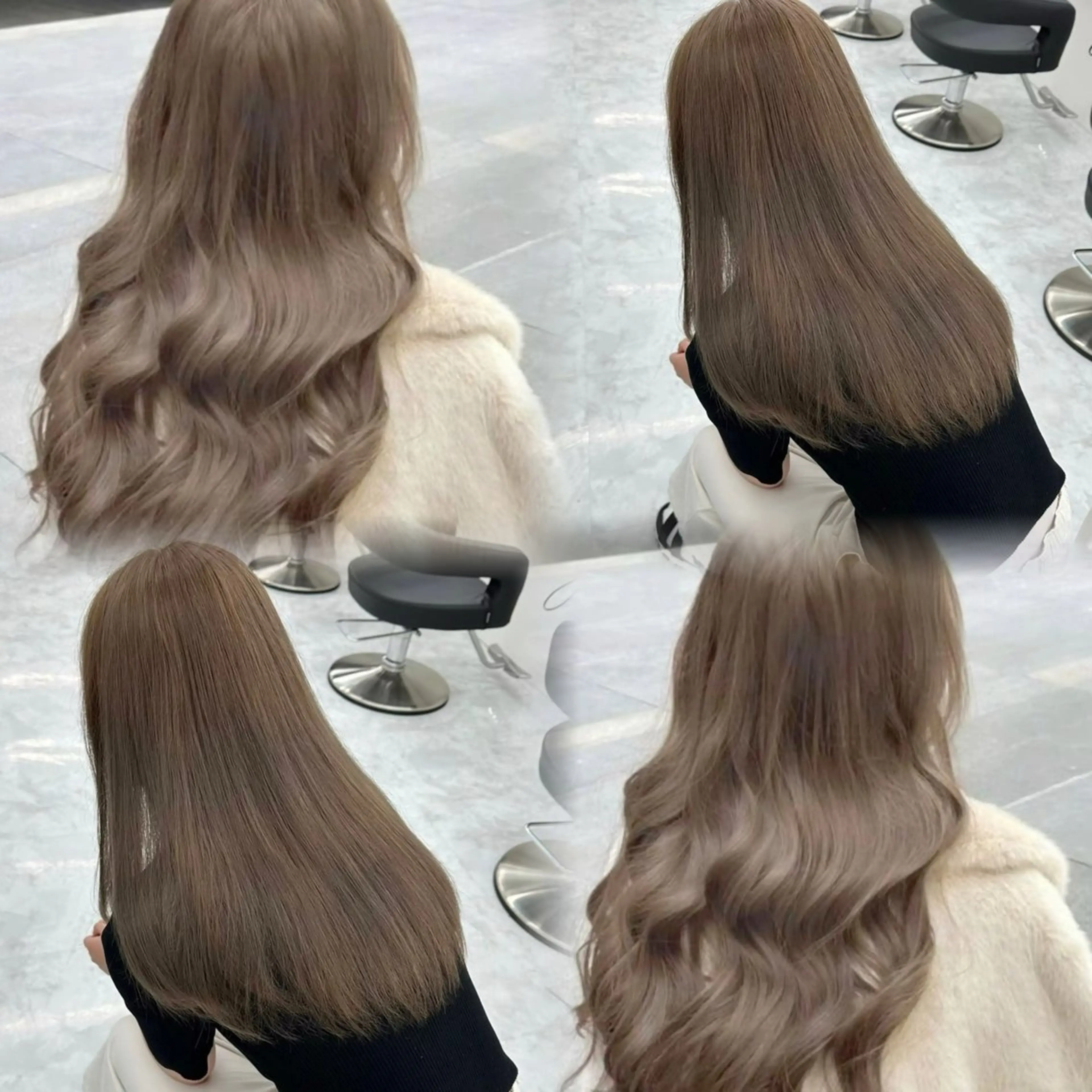 ロング カラー ヘアカラー トリートメント 🩰フレンチガーリー ヘア🩰🍨AYAのヘアスタイル