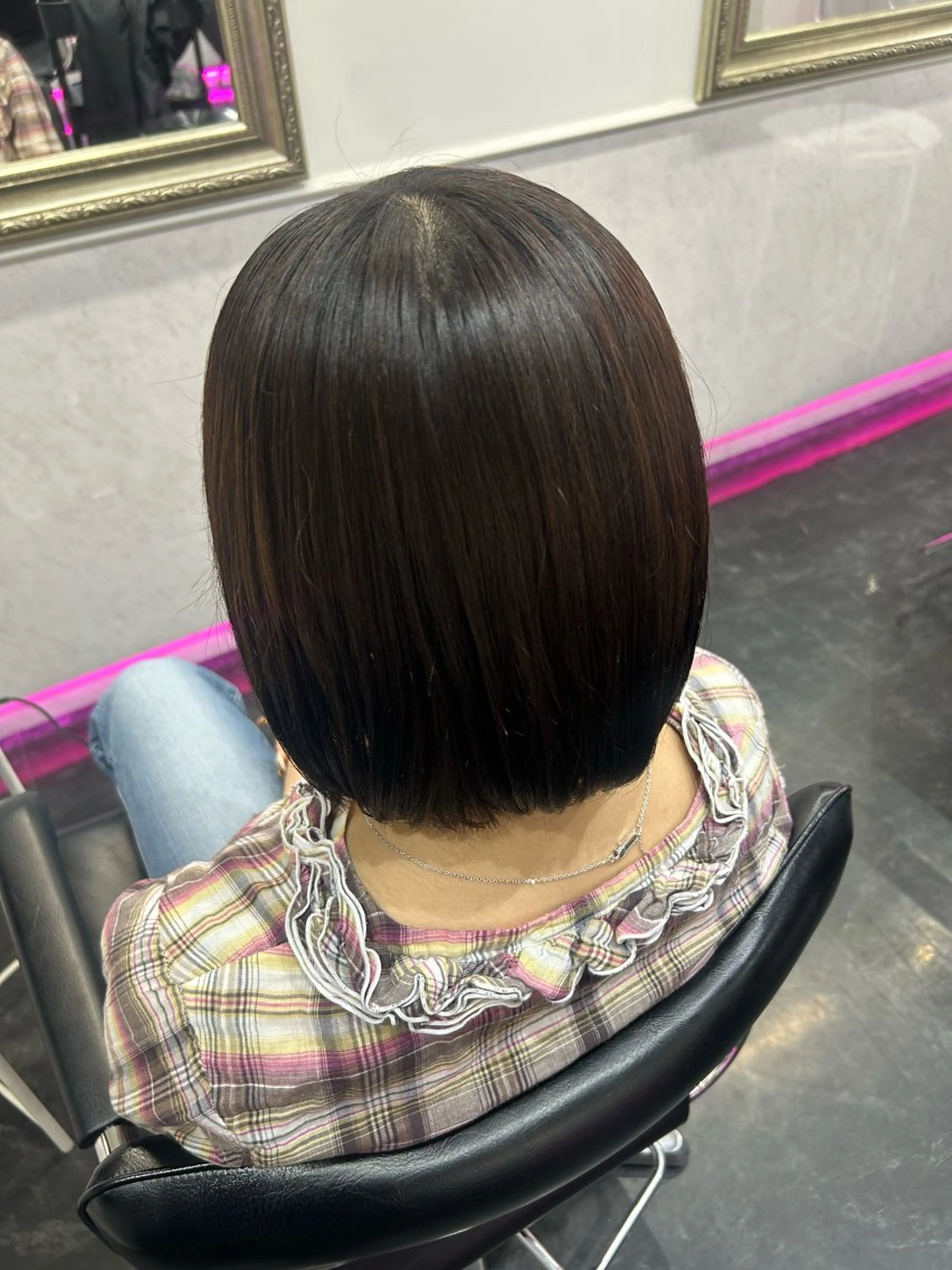 ミディアム カラー 🪼モモカ/デザイン ハイトーンカラー🪼のヘアスタイル