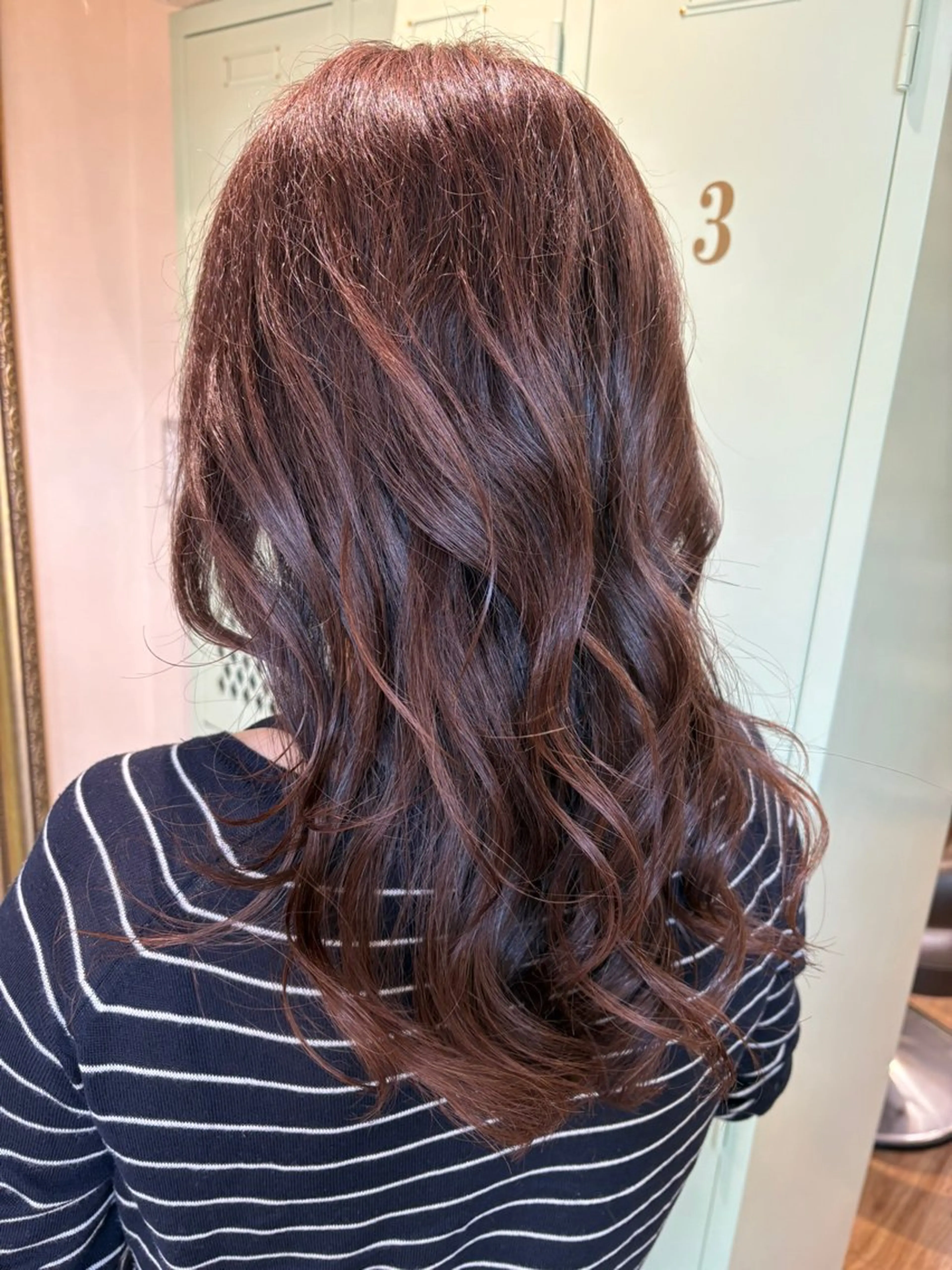 ロング ハイライト カット ヘアカラー レイヤー×ハイライト 🌷RINA🌷のヘアスタイル