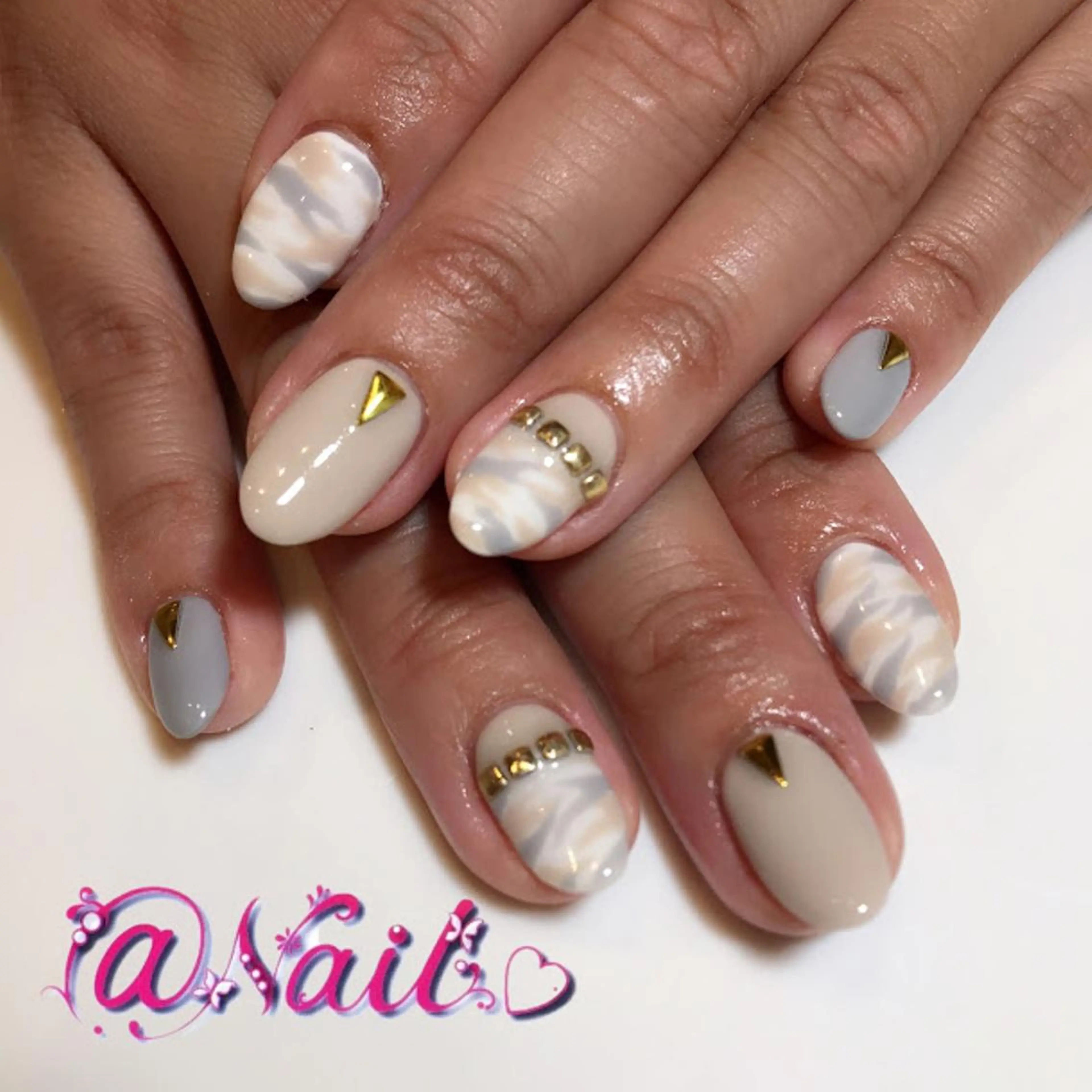 ネイル 小尾 栞のネイルデザイン