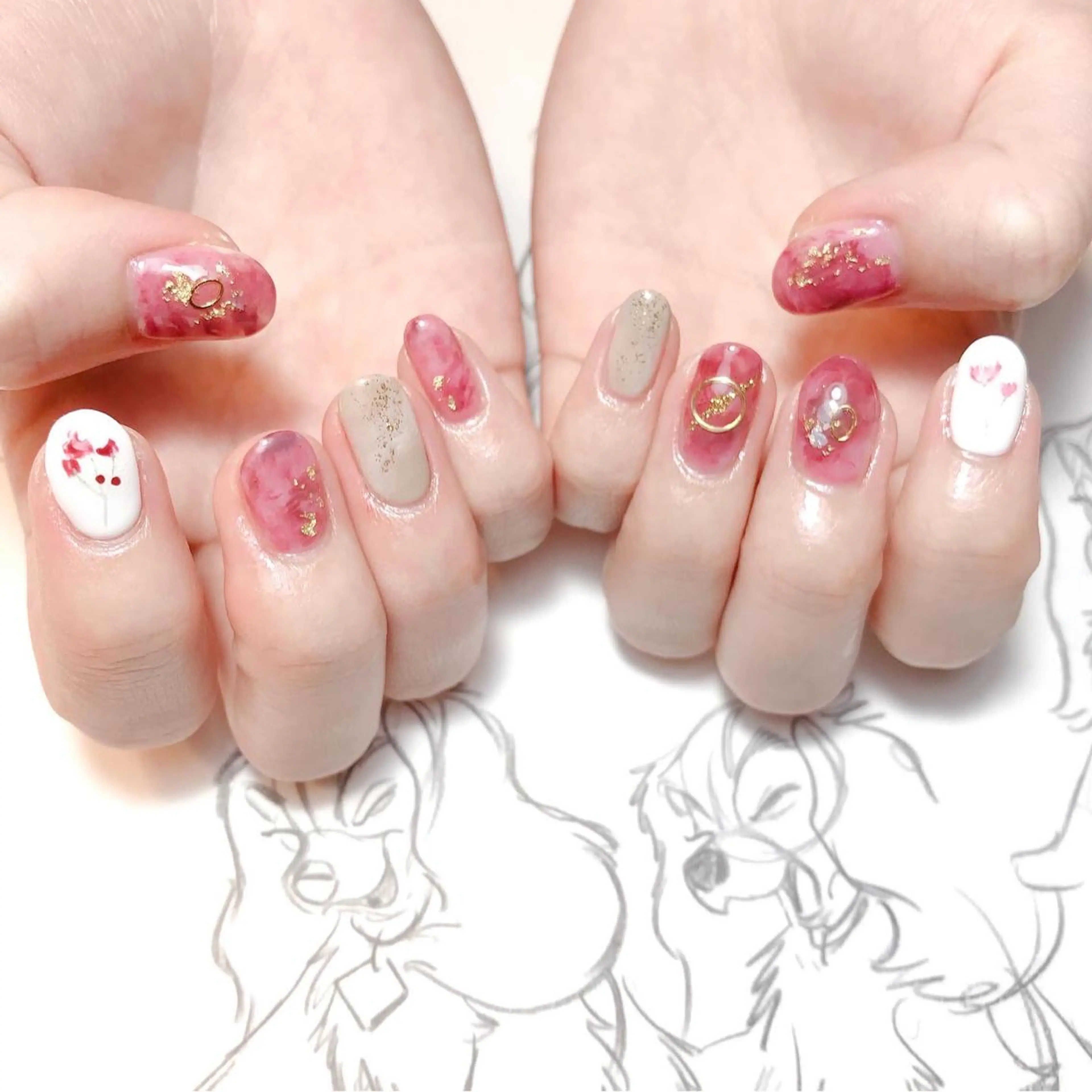 ネイル ニュアンスネイル owlnail /持込みデザイン専門のネイルデザイン