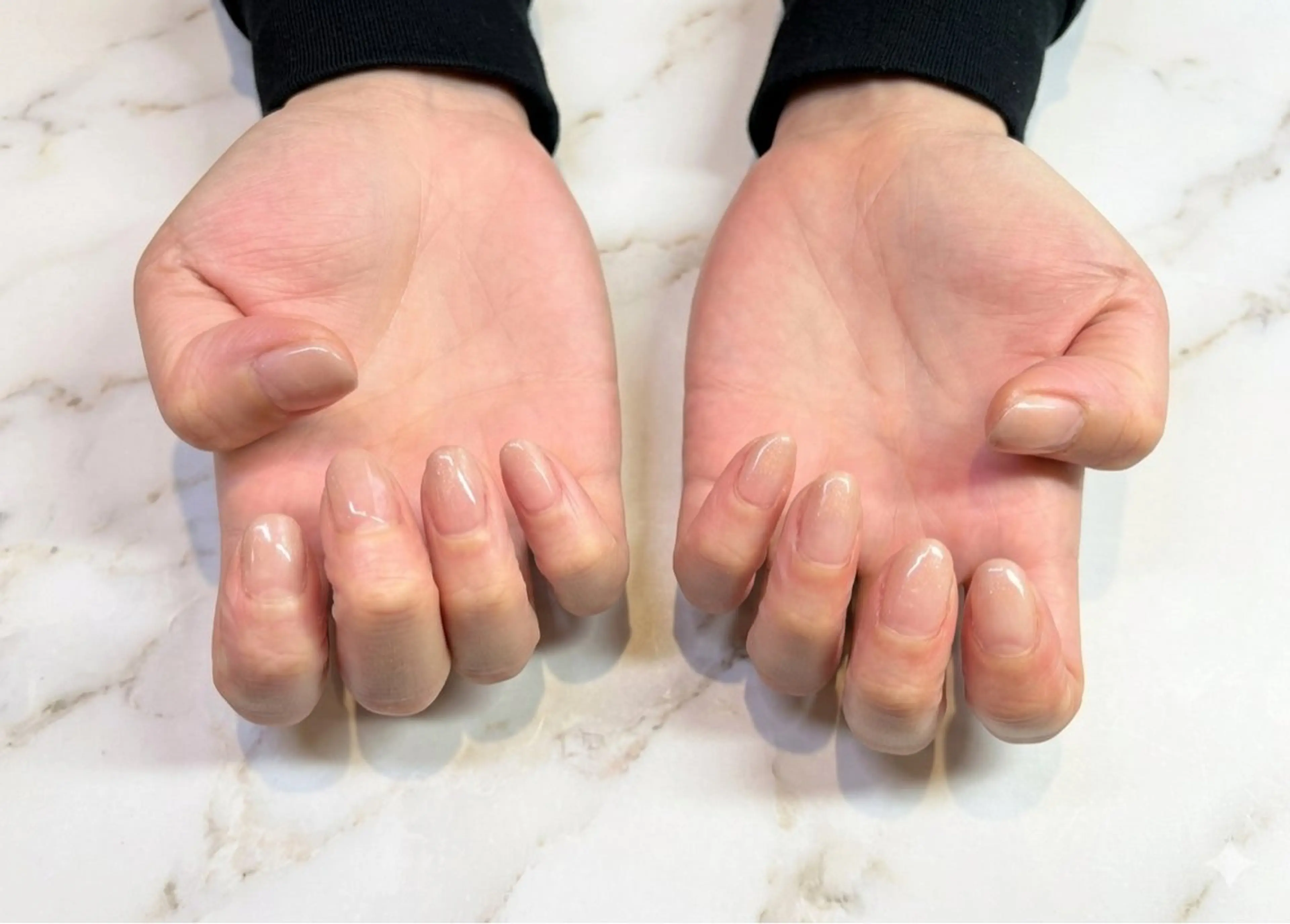 ネイル オフィスネイル スカルプネイル シンプルネイル ハンドネイル ティーエヌ 金山駅東口店のネイルデザイン