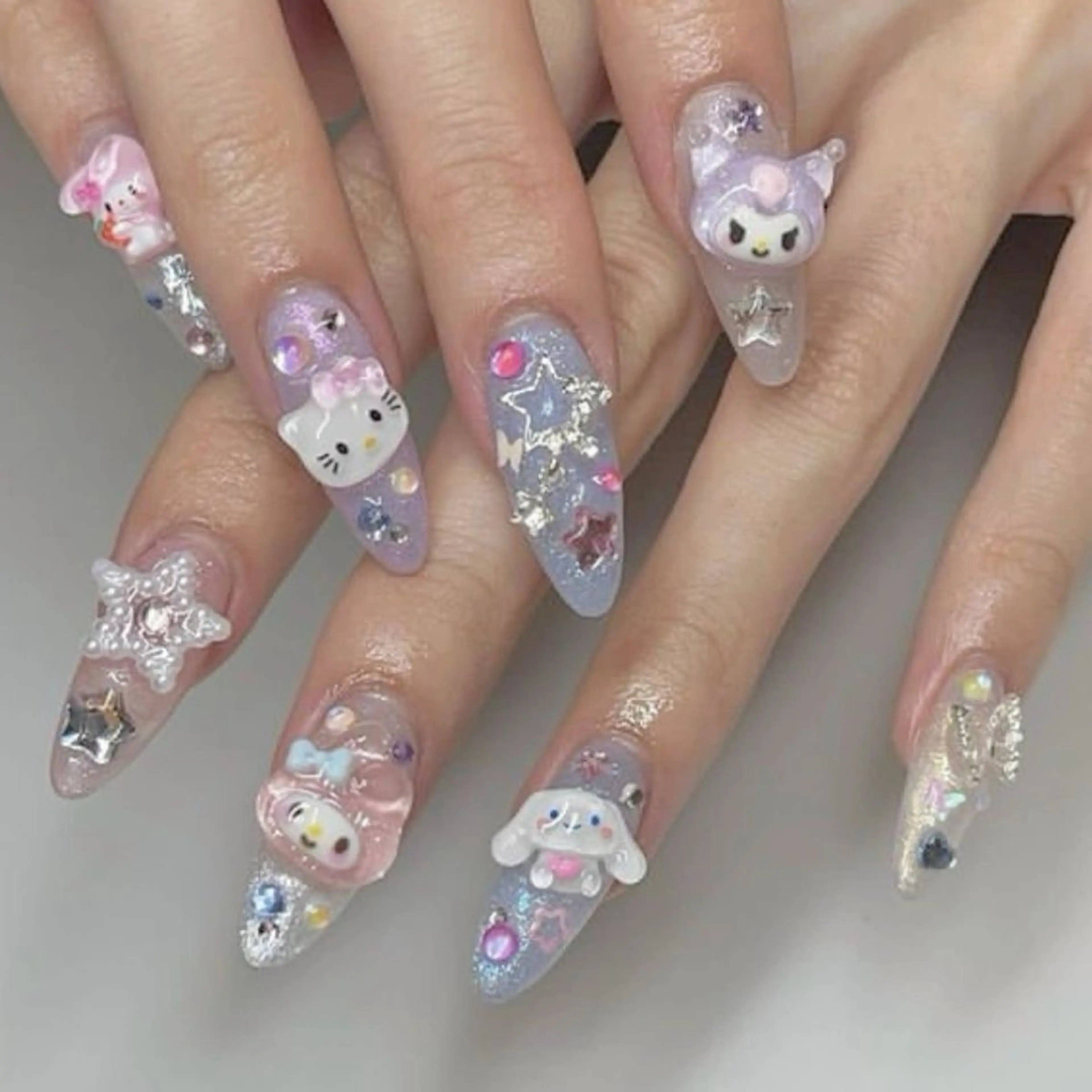 ネイル 長さ出し フレンチネイル グラデーション 卒業式 マグネットネイル Sora nail 長さ出し専門店のネイルデザイン