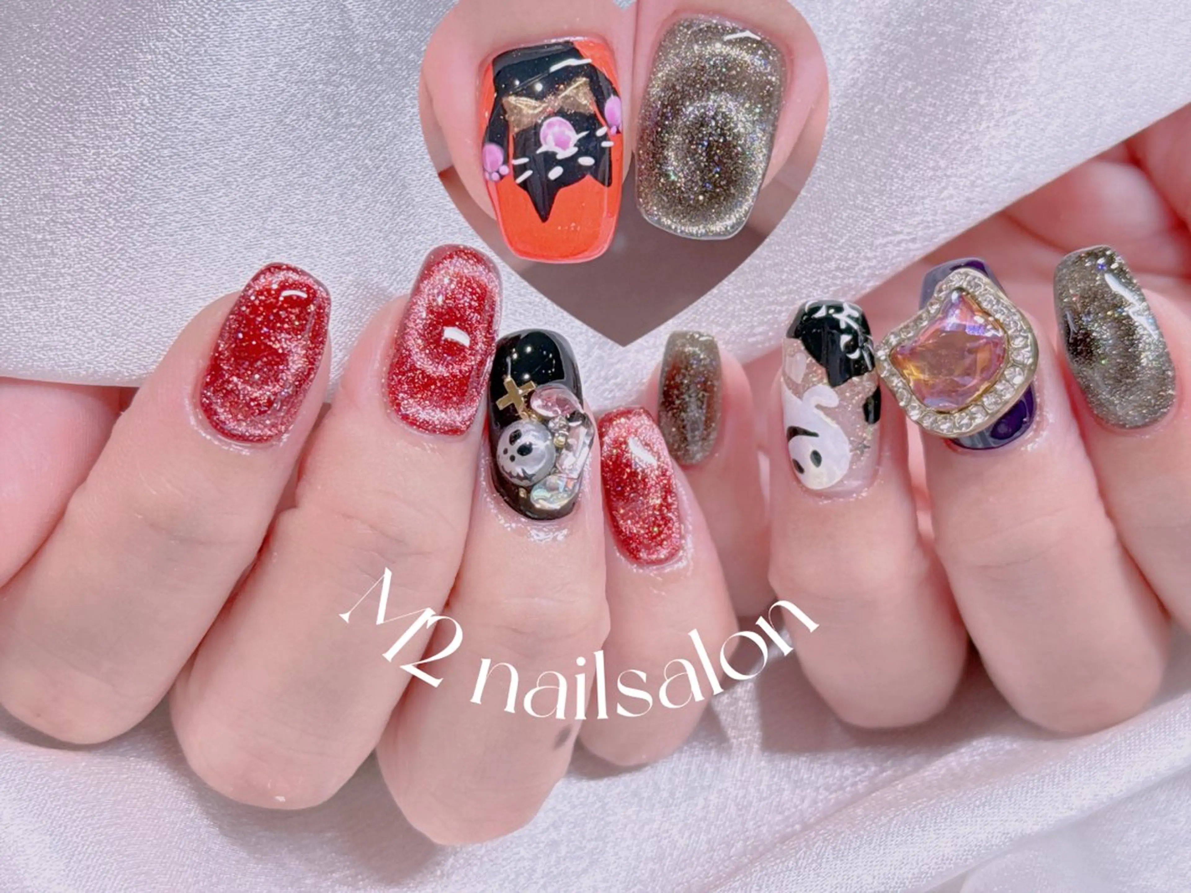 ネイル ハンドネイル 長さだし専門店 M2　rikaのネイルデザイン