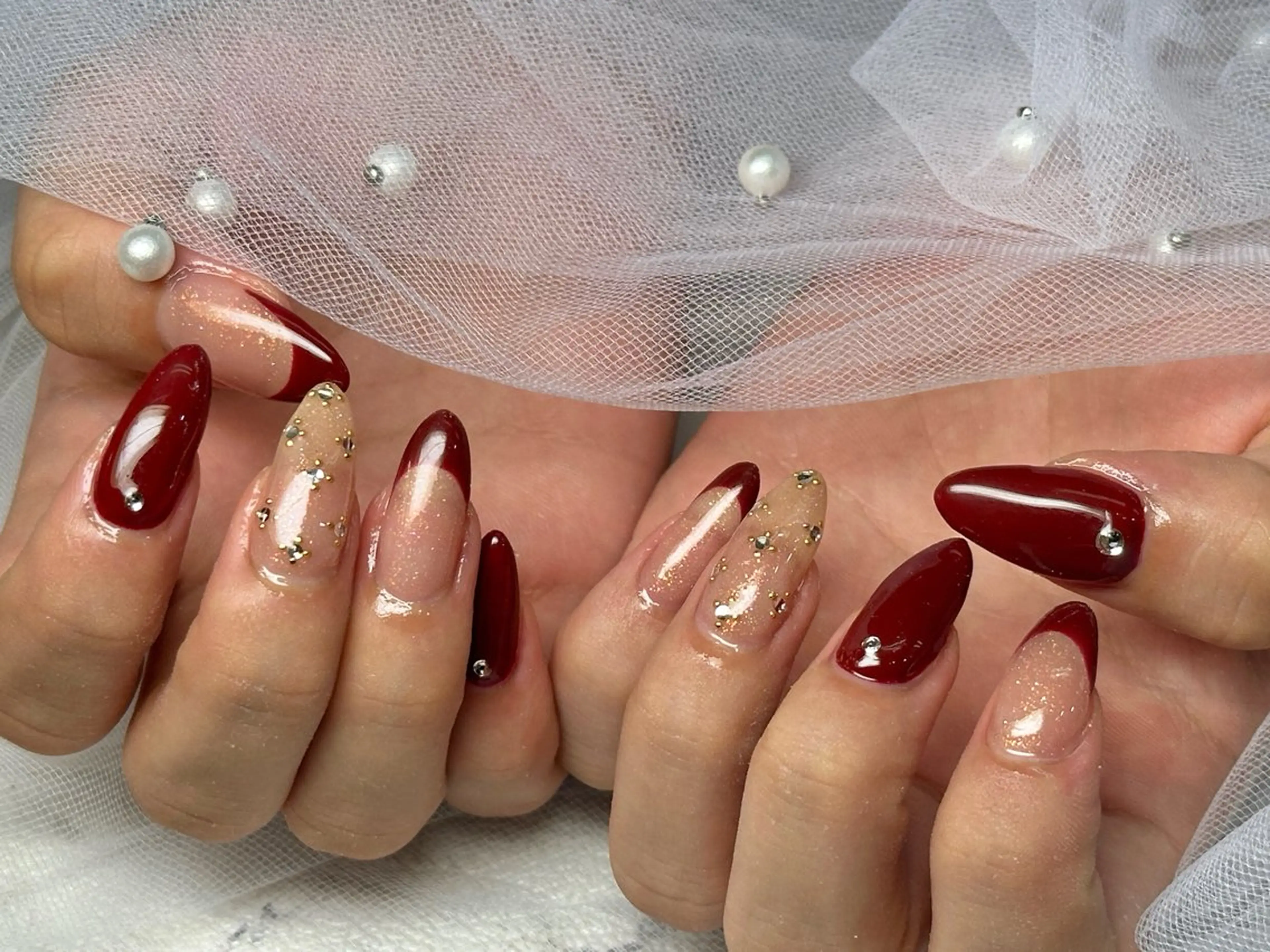 ネイル Queennail 北堀江AYAのネイルデザイン