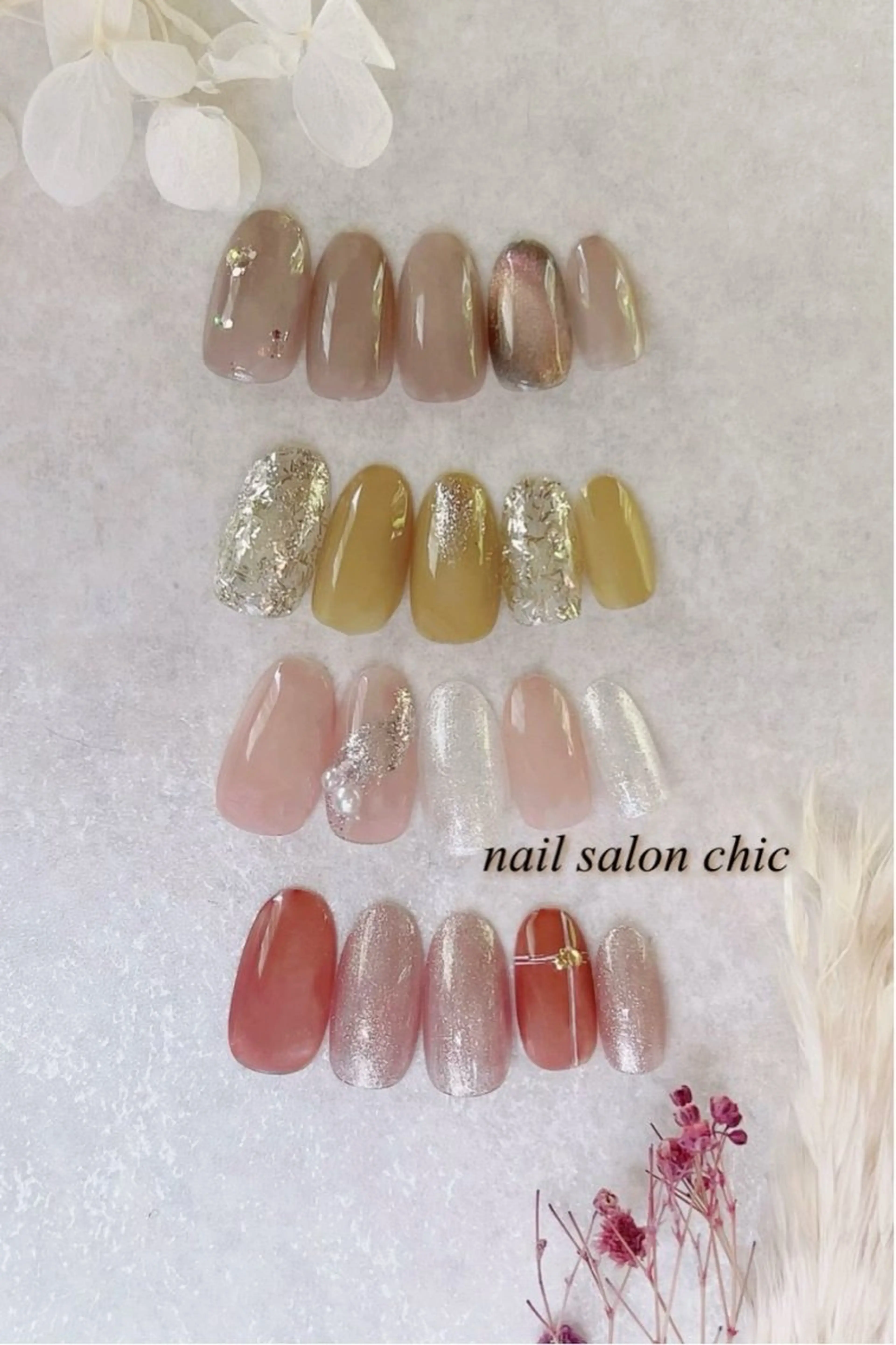 ネイル ハンドネイル nail salon chicのネイルデザイン