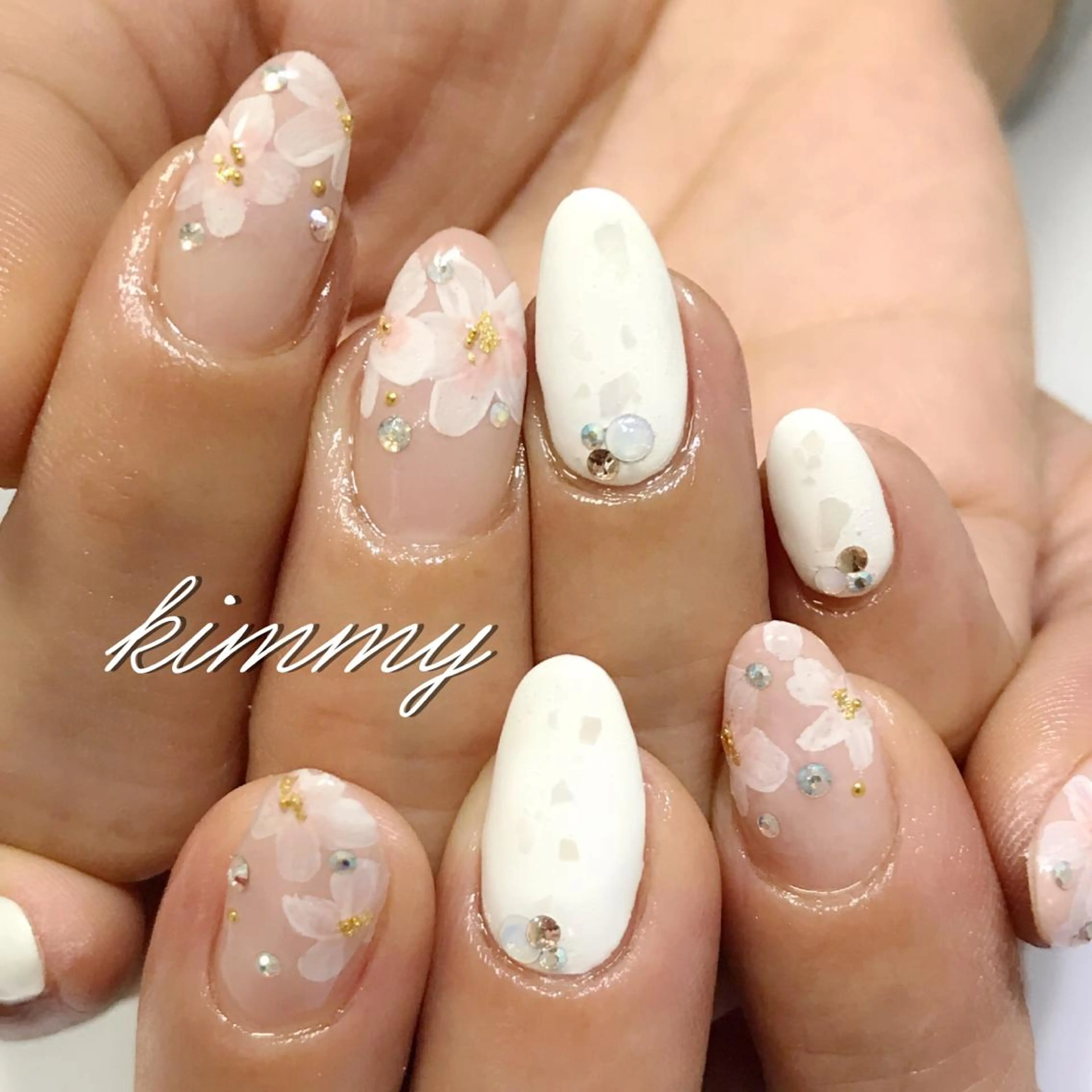 ネイル ハンドネイル kimmy nailsのネイルデザイン