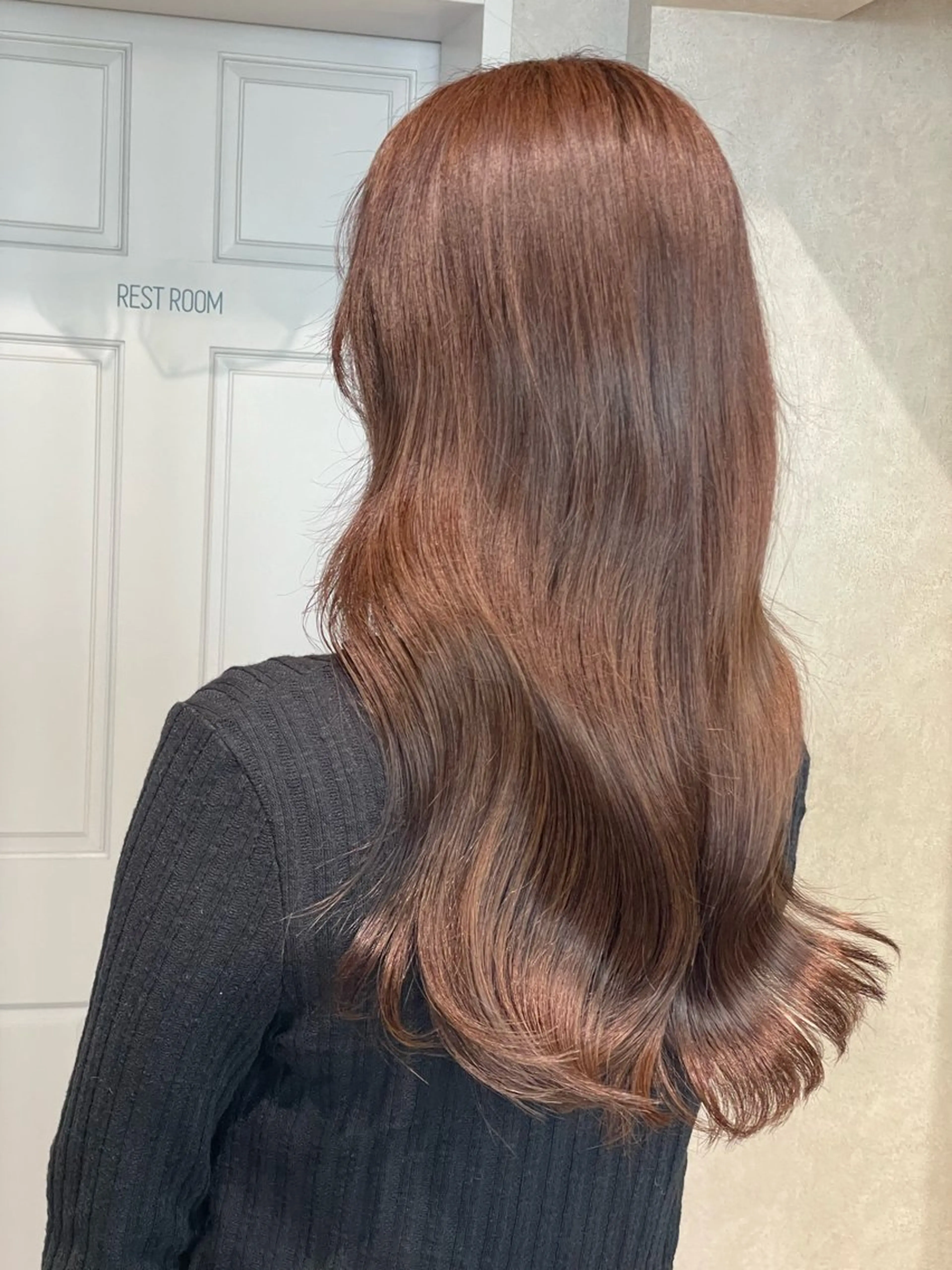 ロング カラー ブリーチ ダブルカラー ブリーチなしカラー ヘアカラー ナチュラル透明感🌱 小山美樹子のヘアスタイル