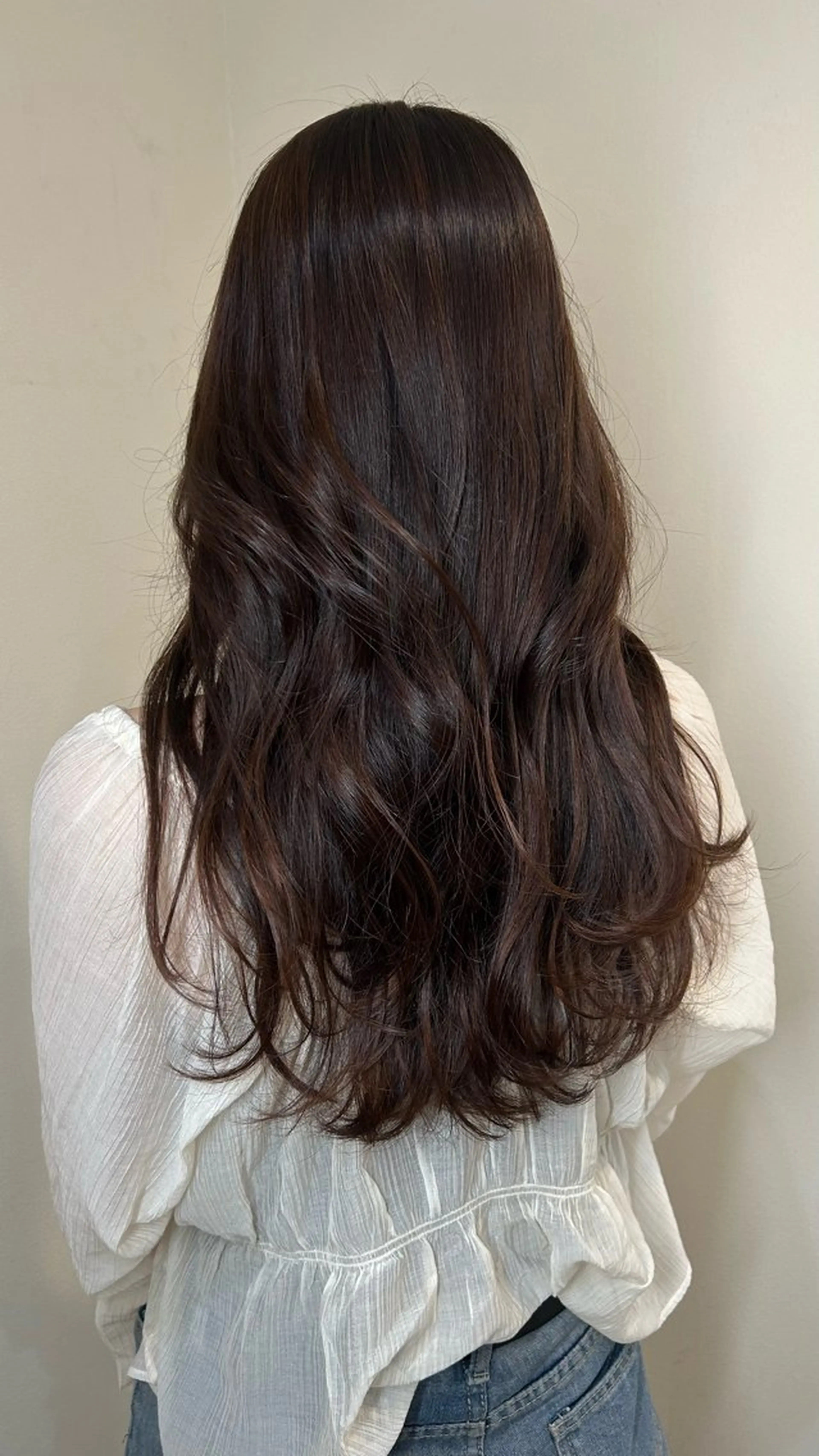 ロング カラー カット ヘアカラー トリートメント 小澤 一稀のヘアスタイル