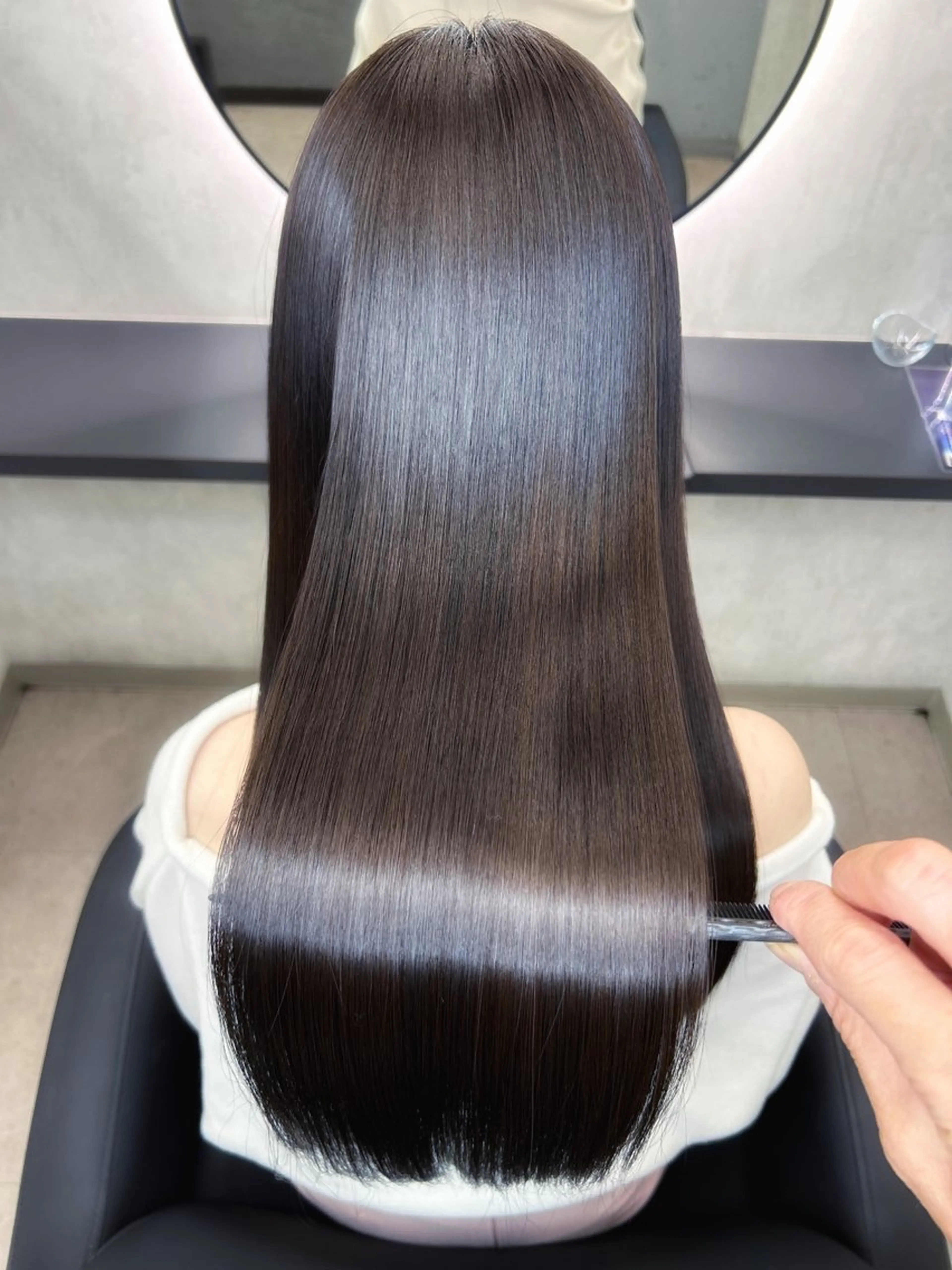 ✂️カット+✨縮毛矯正+クイックトリートメント【美髪】の写真