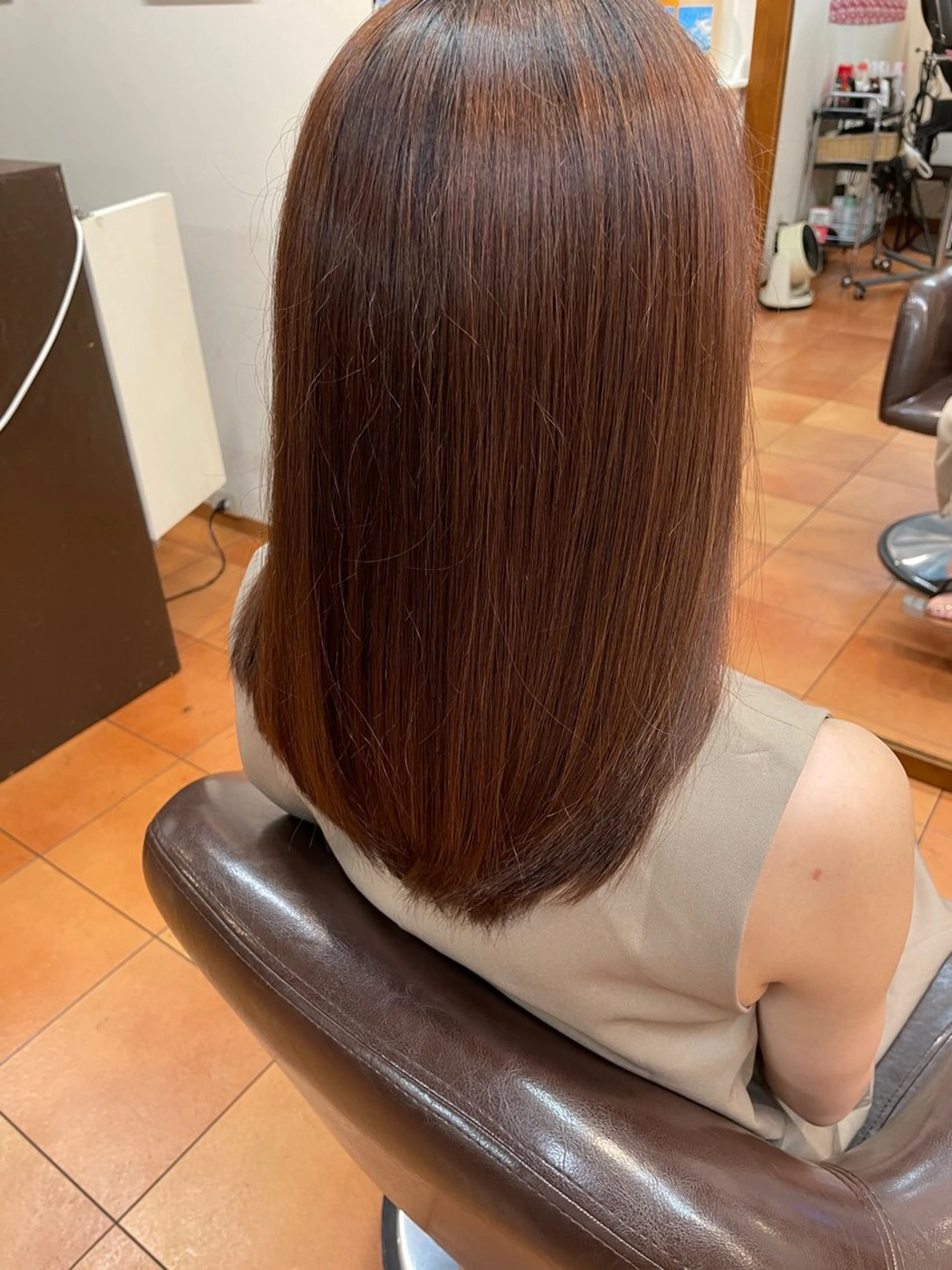 お試し『オイルグロスカラー+カット+SMPトリートメント』コースの写真